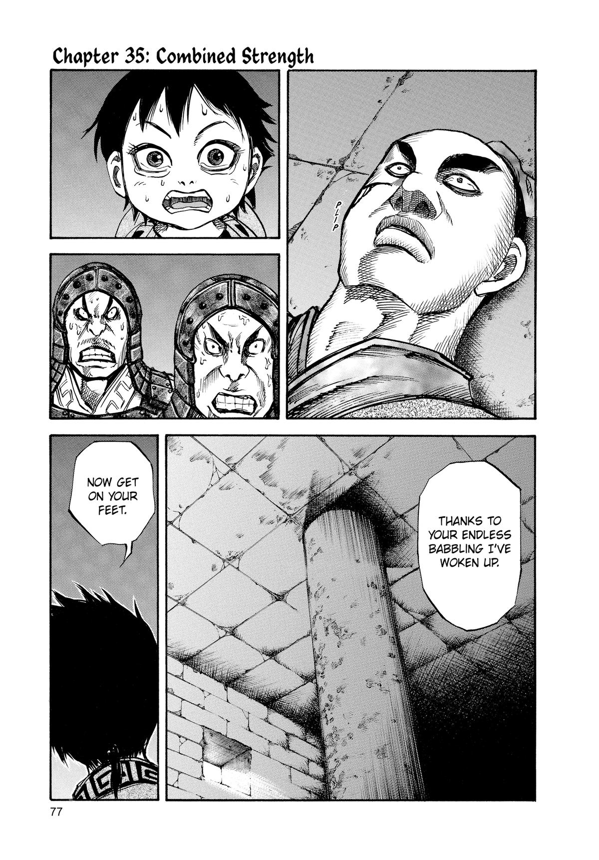 Kingdom Official Version Chap 35 - Next Chap 36