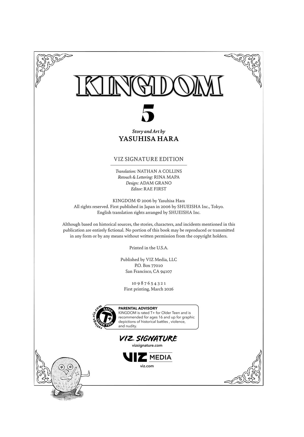 Kingdom Official Version Chap 52.5 - Next Chap 53.5