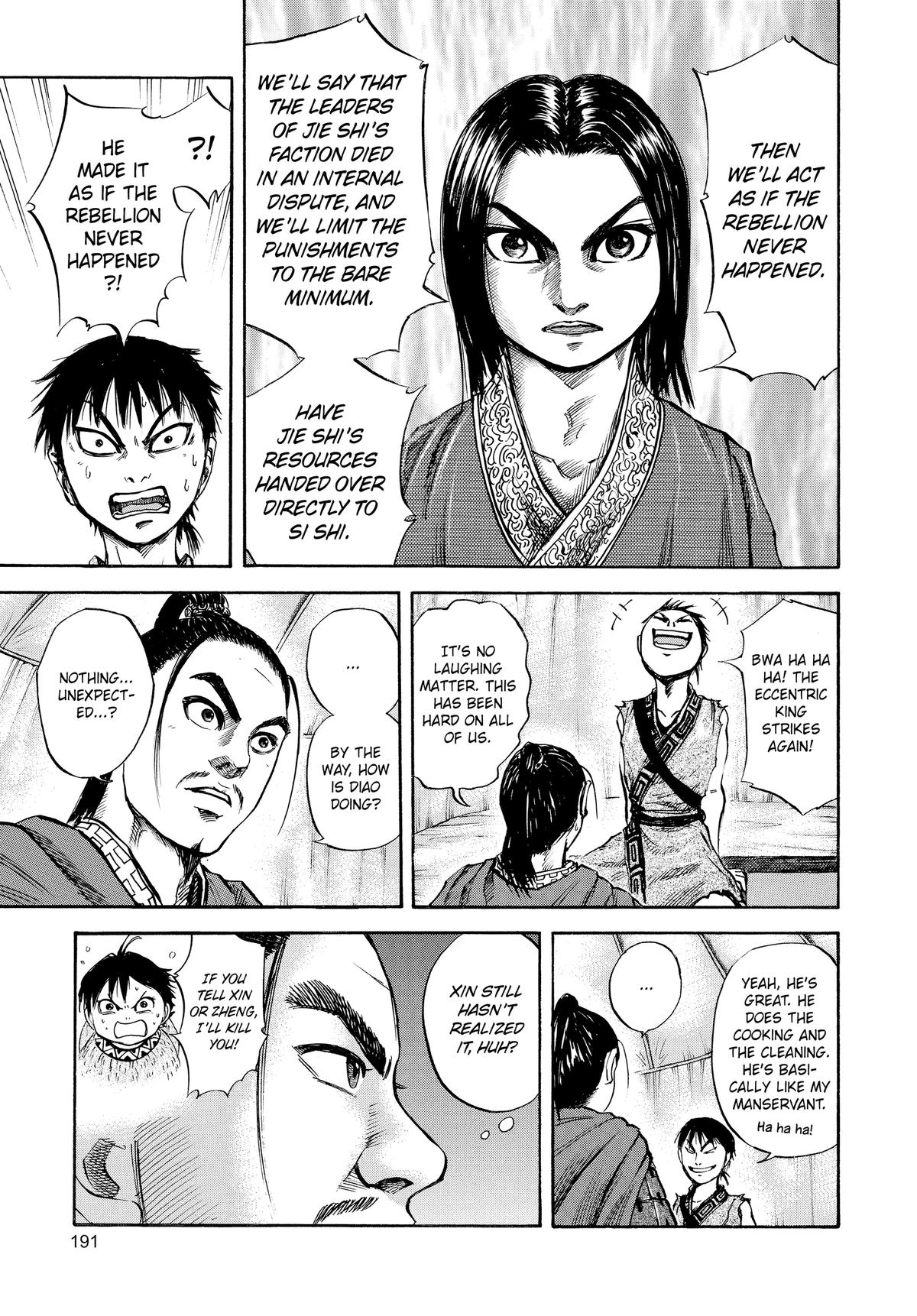 Kingdom Official Version Chap 52 - Next Chap 53