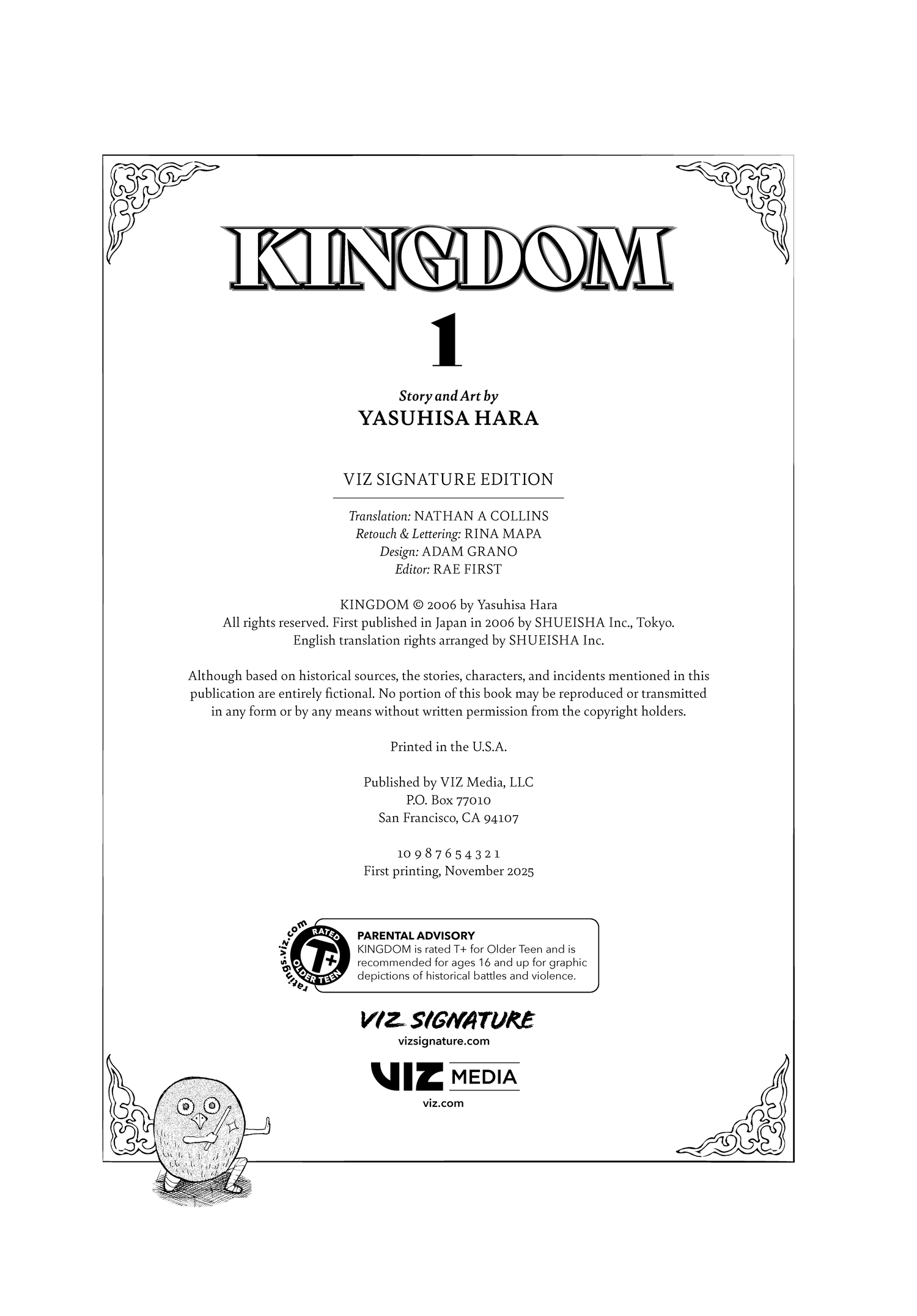Kingdom Official Japanese Version Chap 8 - Next Chap 9