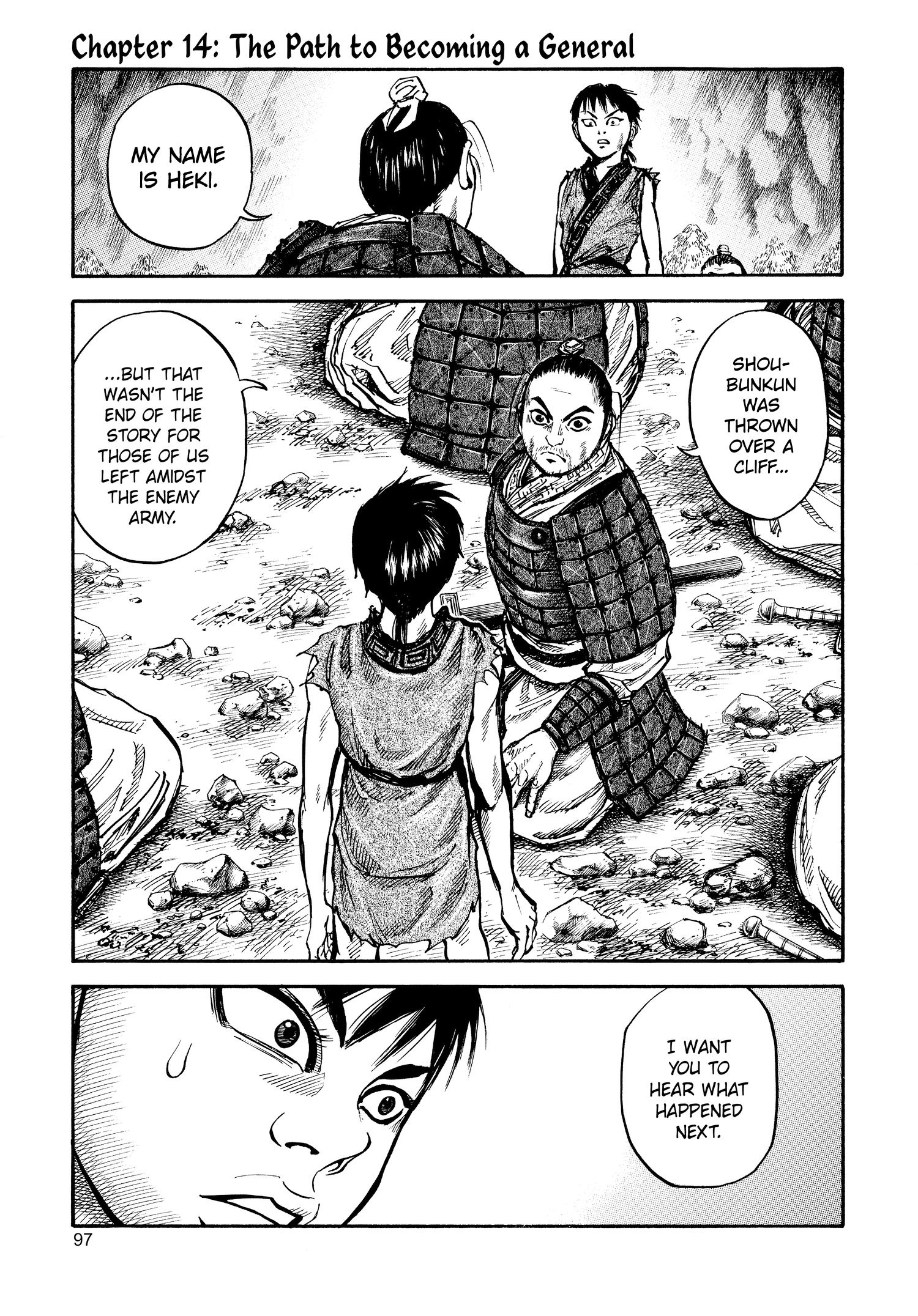 Kingdom Official Japanese Version Chap 14 - Next Chap 15