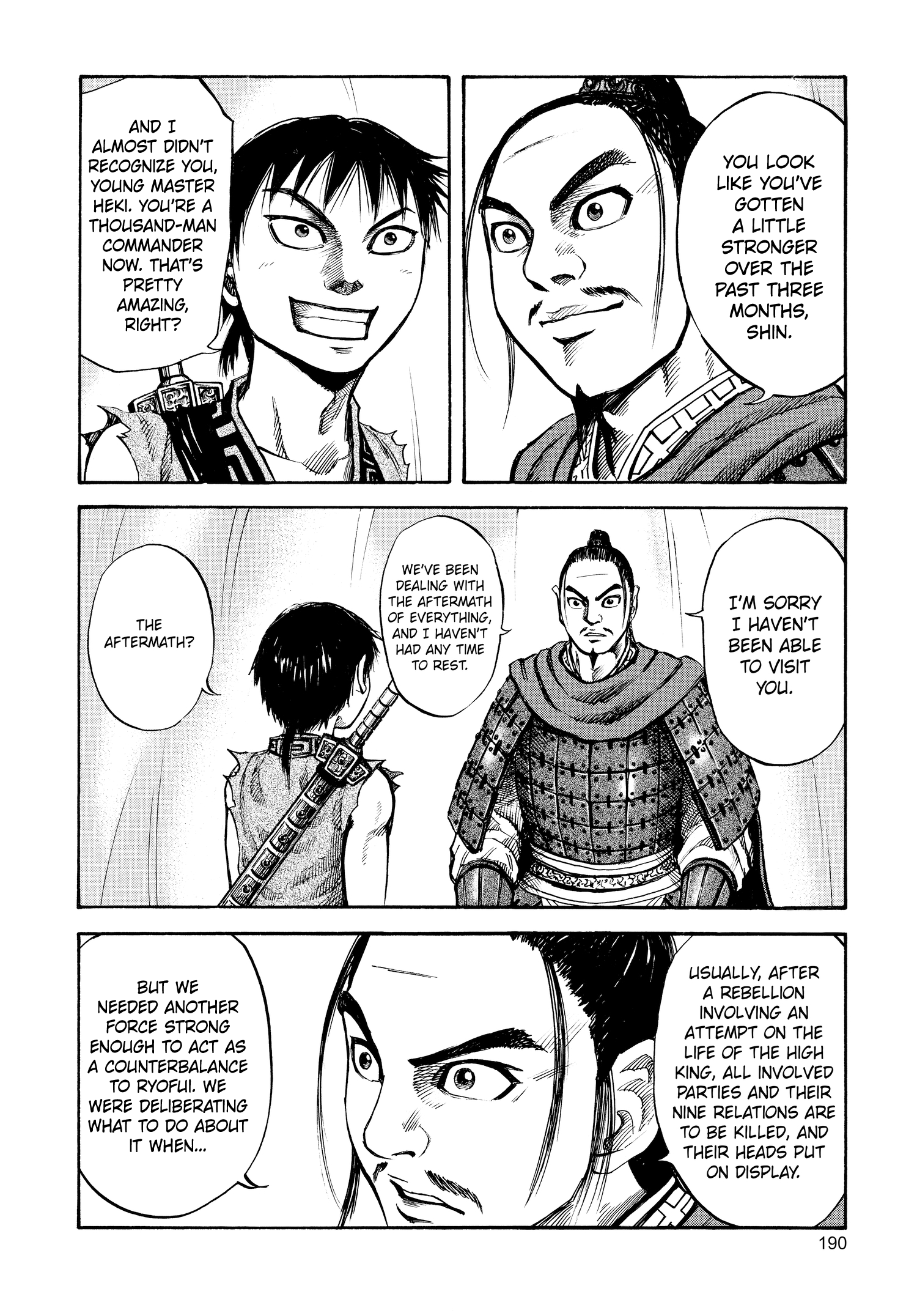 Kingdom Official Japanese Version Chap 52 - Next Chap 53