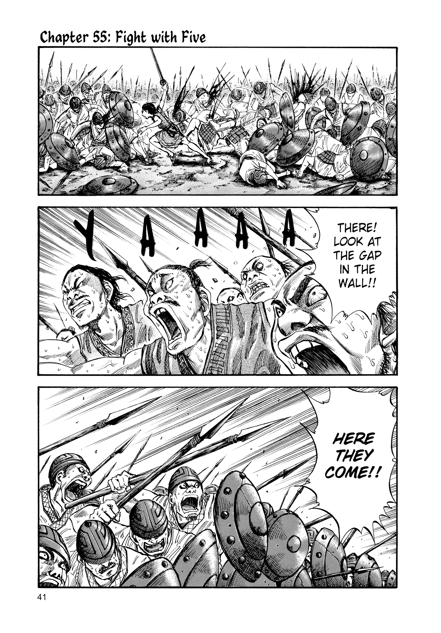 Kingdom Official Japanese Version Chap 55 - Next Chap 56