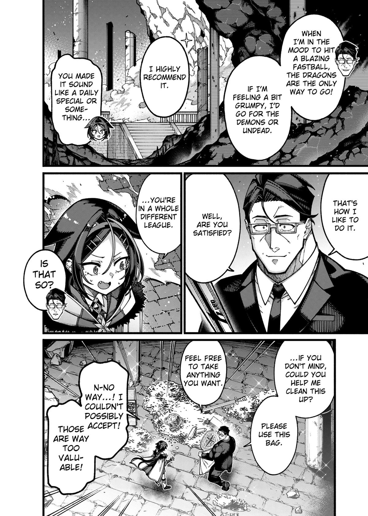Jimi na Ojisan, Jitsu wa Eiyuu deshita. Jikaku ga Nai Mama Musou shitetara, Mei no Dungeon Haishin de Sarasareteta you desu Chap 30 - Next Chap 31