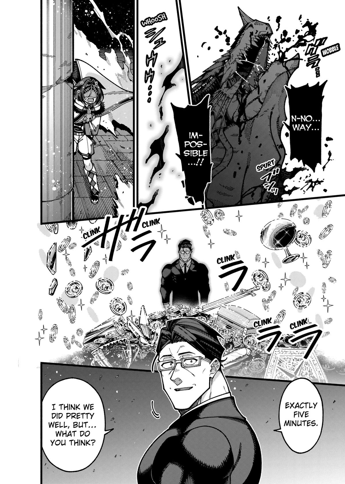 Jimi na Ojisan, Jitsu wa Eiyuu deshita. Jikaku ga Nai Mama Musou shitetara, Mei no Dungeon Haishin de Sarasareteta you desu Chap 30 - Next Chap 31