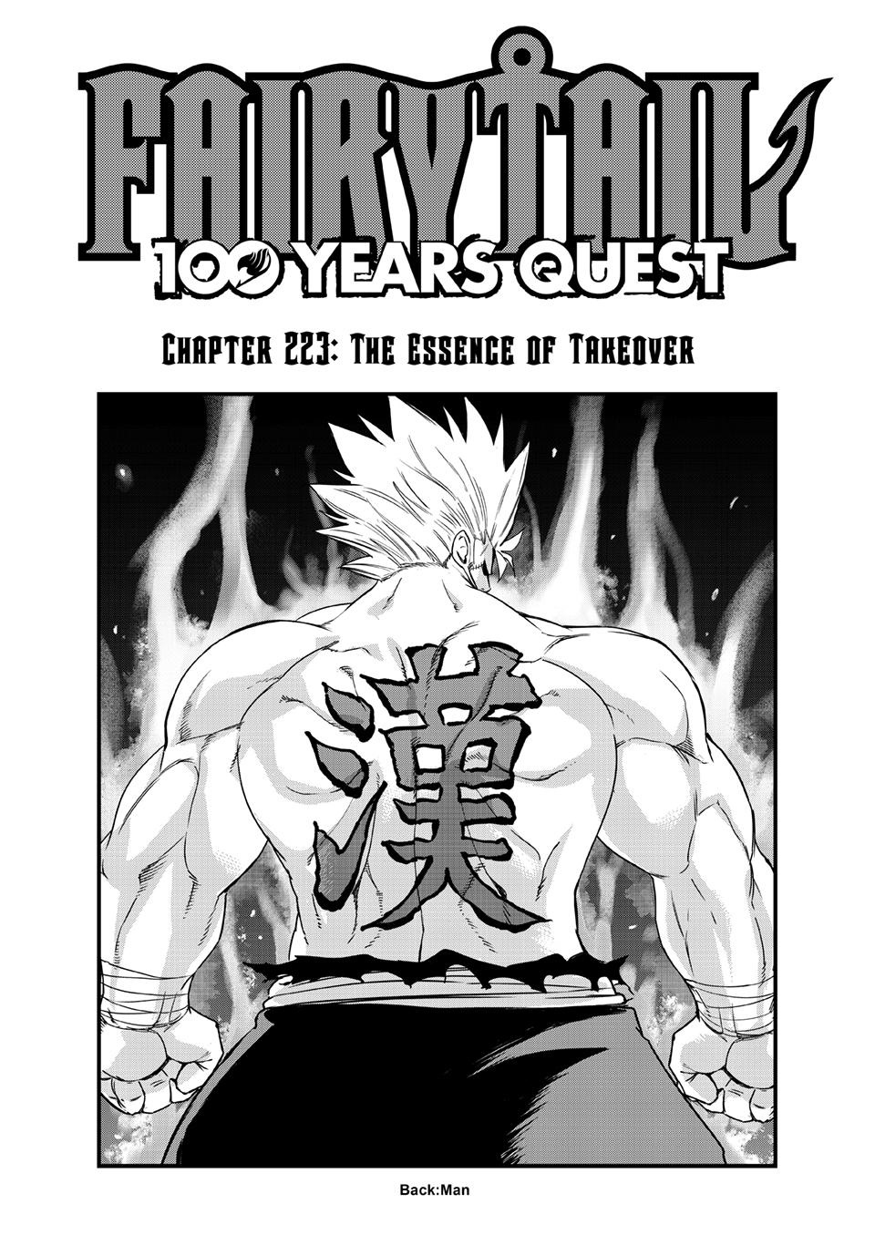 Fairy Tail: 100 Years Quest Chap 223 - Next Chap 224