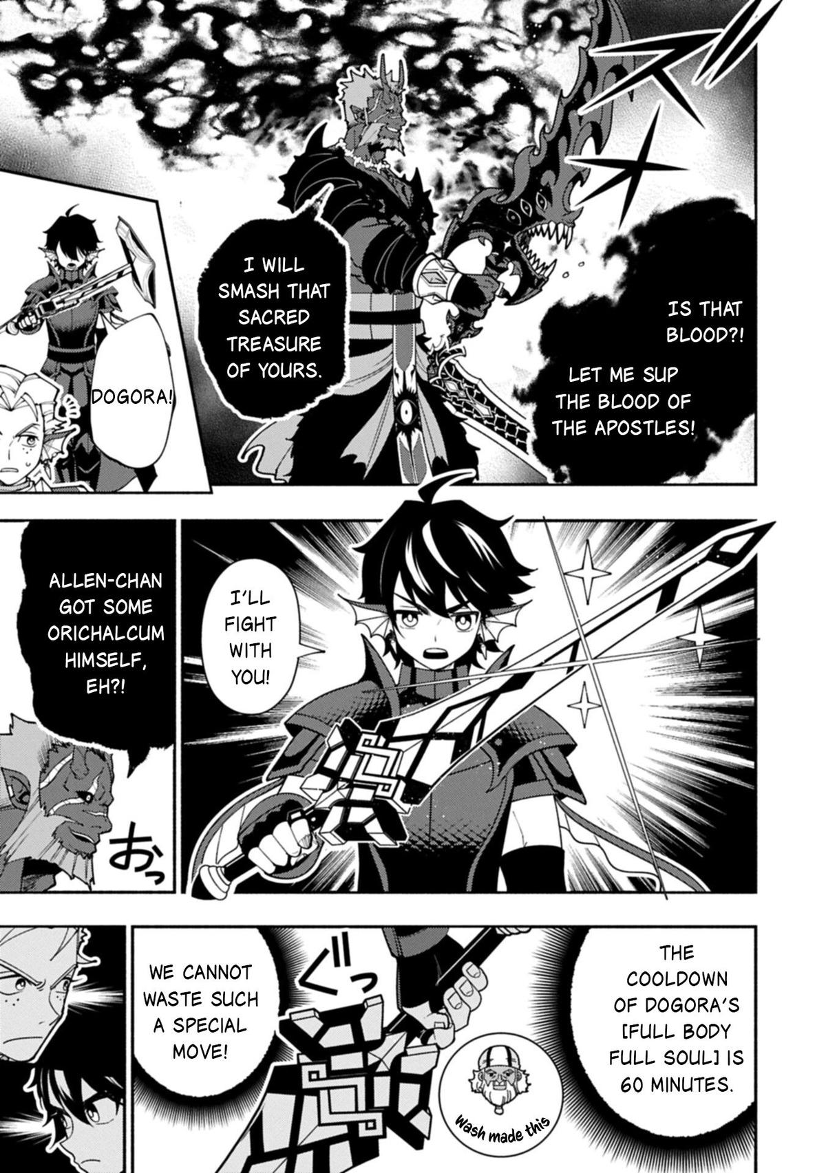 Hell Mode: Yarikomi Suki no Gamer wa Hai-settei no Isekai de Musou suru - Hajimari no Shoukanshi Chap 105.2 - Next Chap 106.2