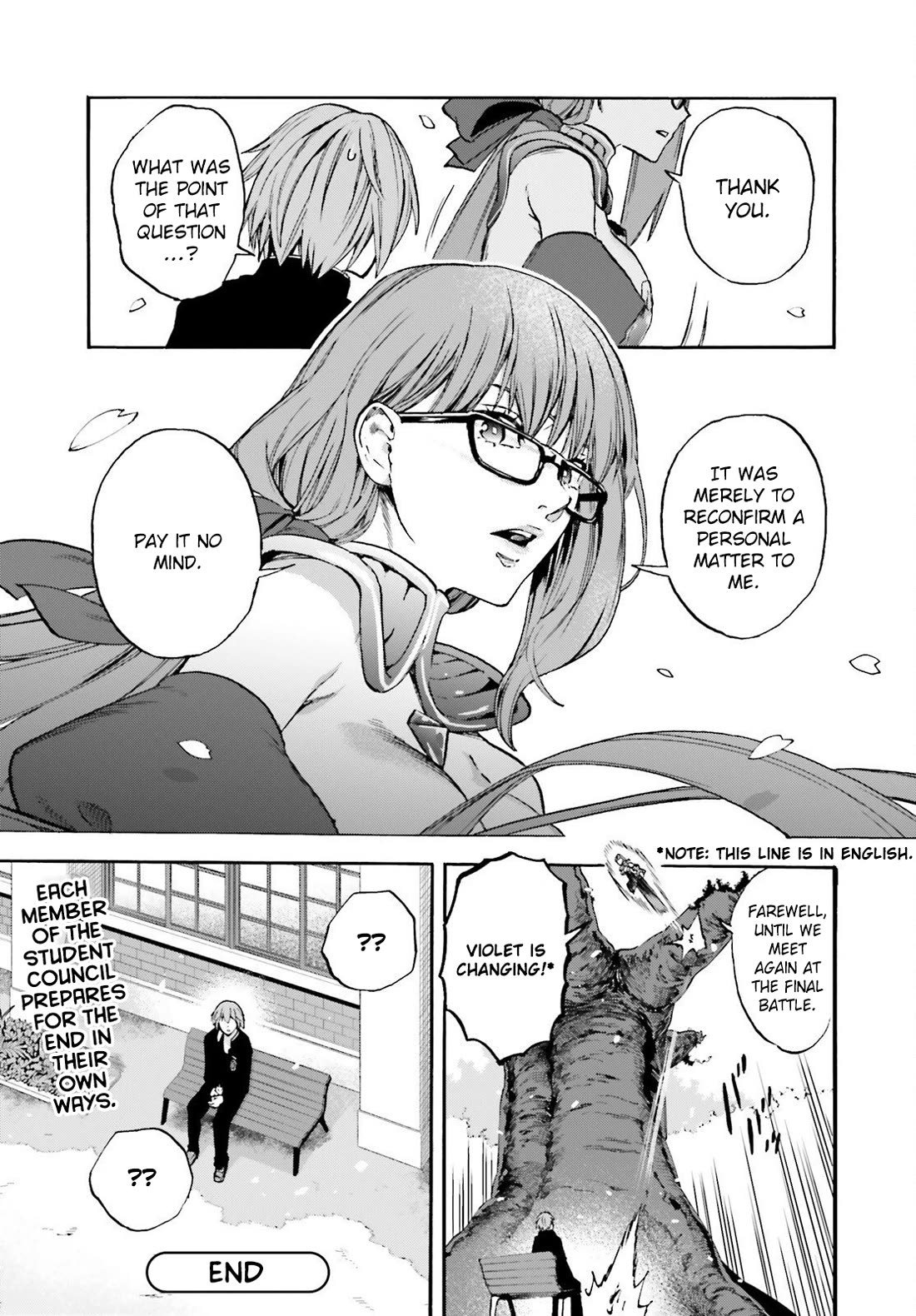 Fate/Extra CCC: Fox Tail Chap 98 - Next Chap 99