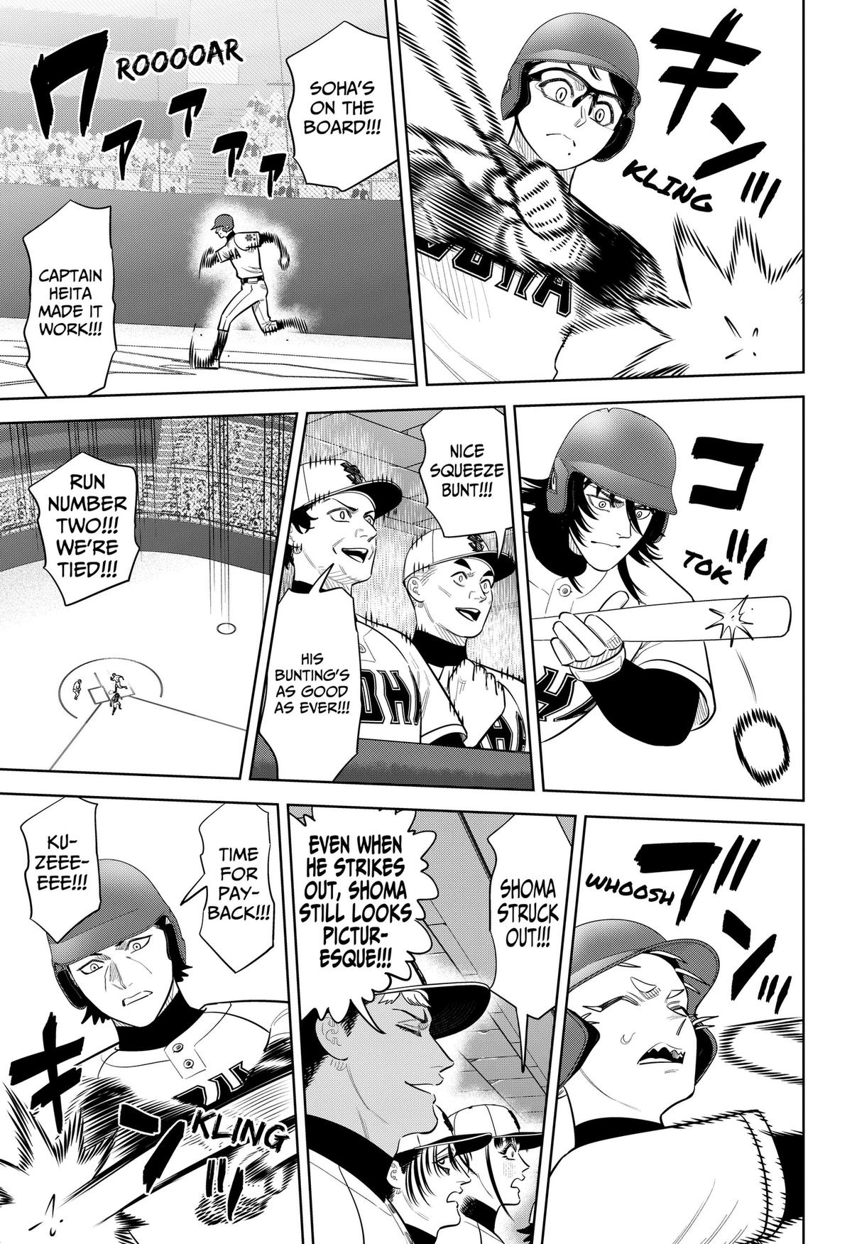 San-kyuu Pitch Chap 56 - Next Chap 57