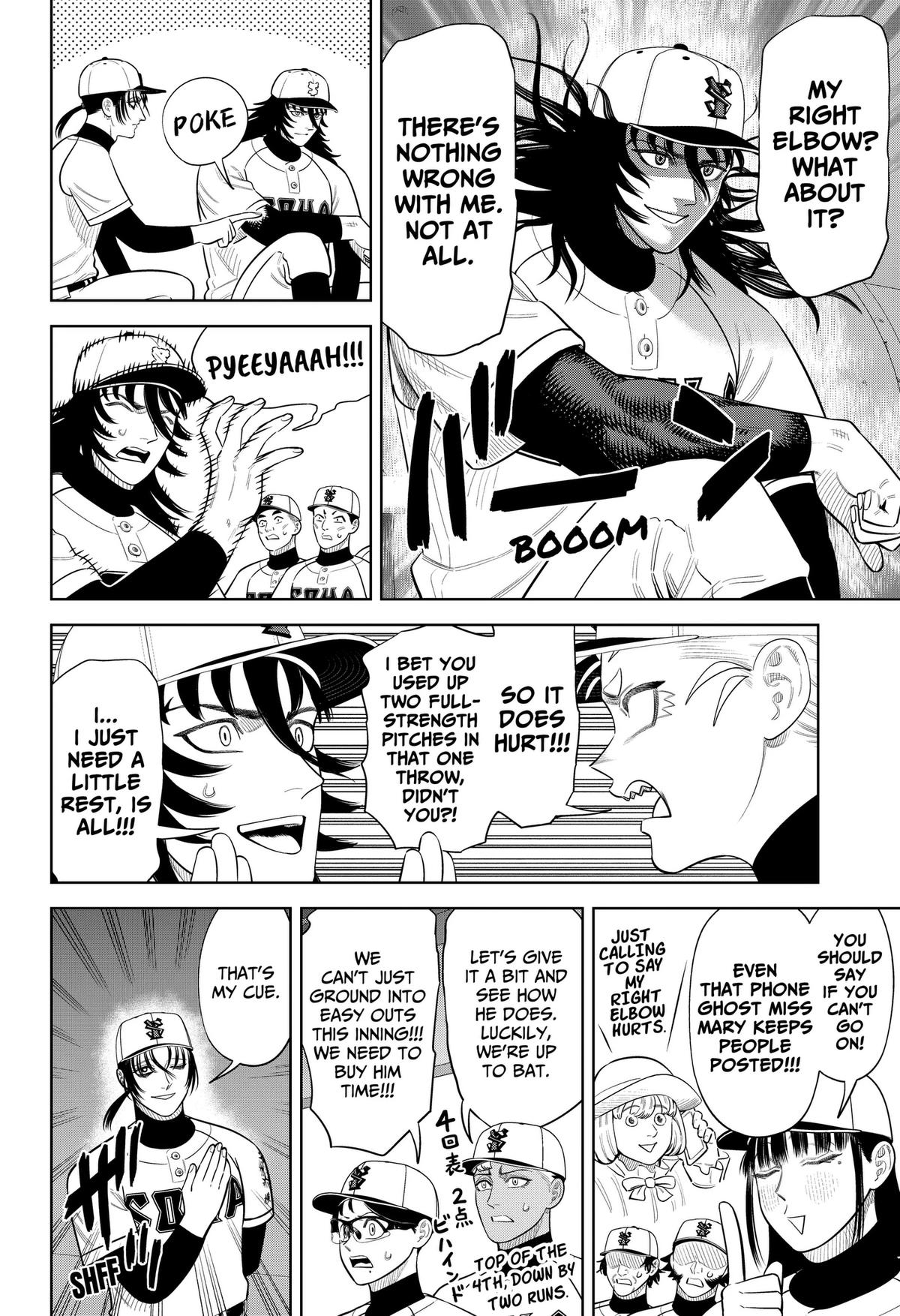 San-kyuu Pitch Chap 56 - Next Chap 57