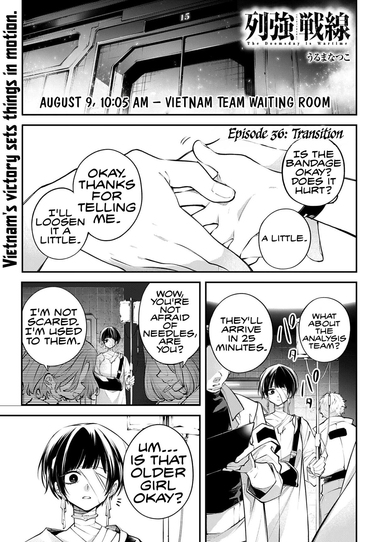 Rekkyou Sensen Chap 36 - Next Chap 37