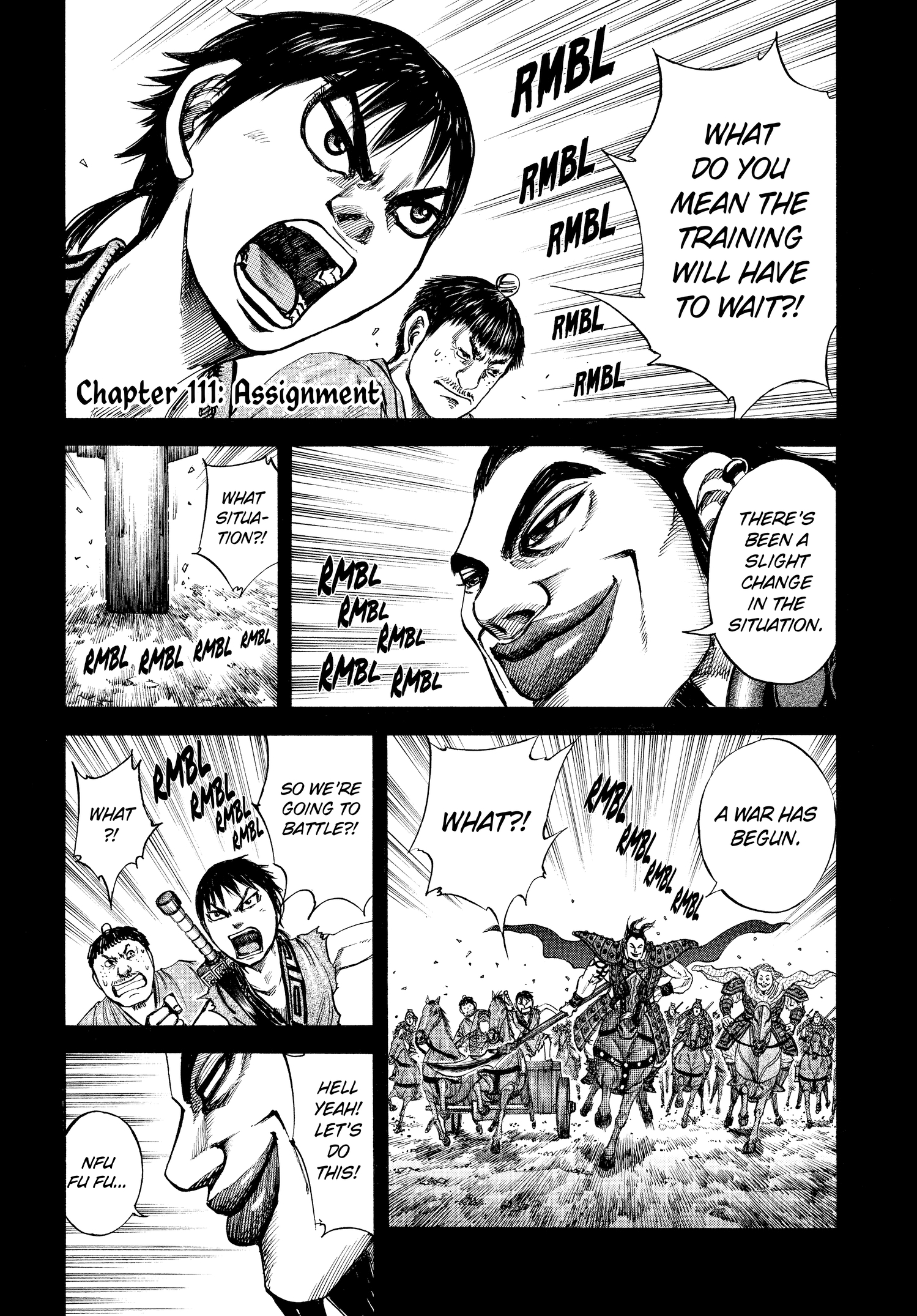 Kingdom Official Japanese Version Chap 110 - Next Chap 111