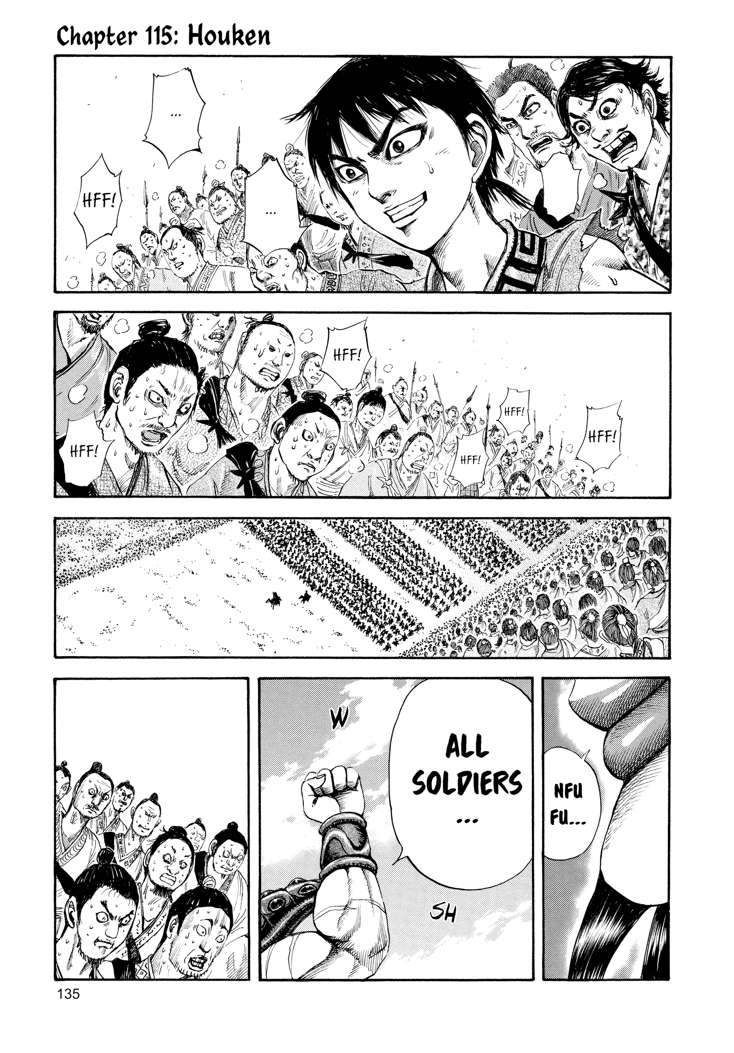 Kingdom Official Japanese Version Chap 115 - Next Chap 116