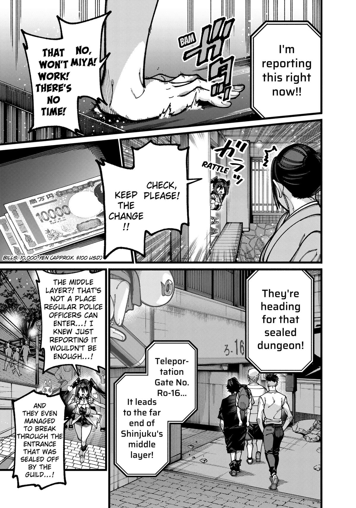 Jimi na Ojisan, Jitsu wa Eiyuu deshita. Jikaku ga Nai Mama Musou shitetara, Mei no Dungeon Haishin de Sarasareteta you desu Chap 36 - Next Chap 37