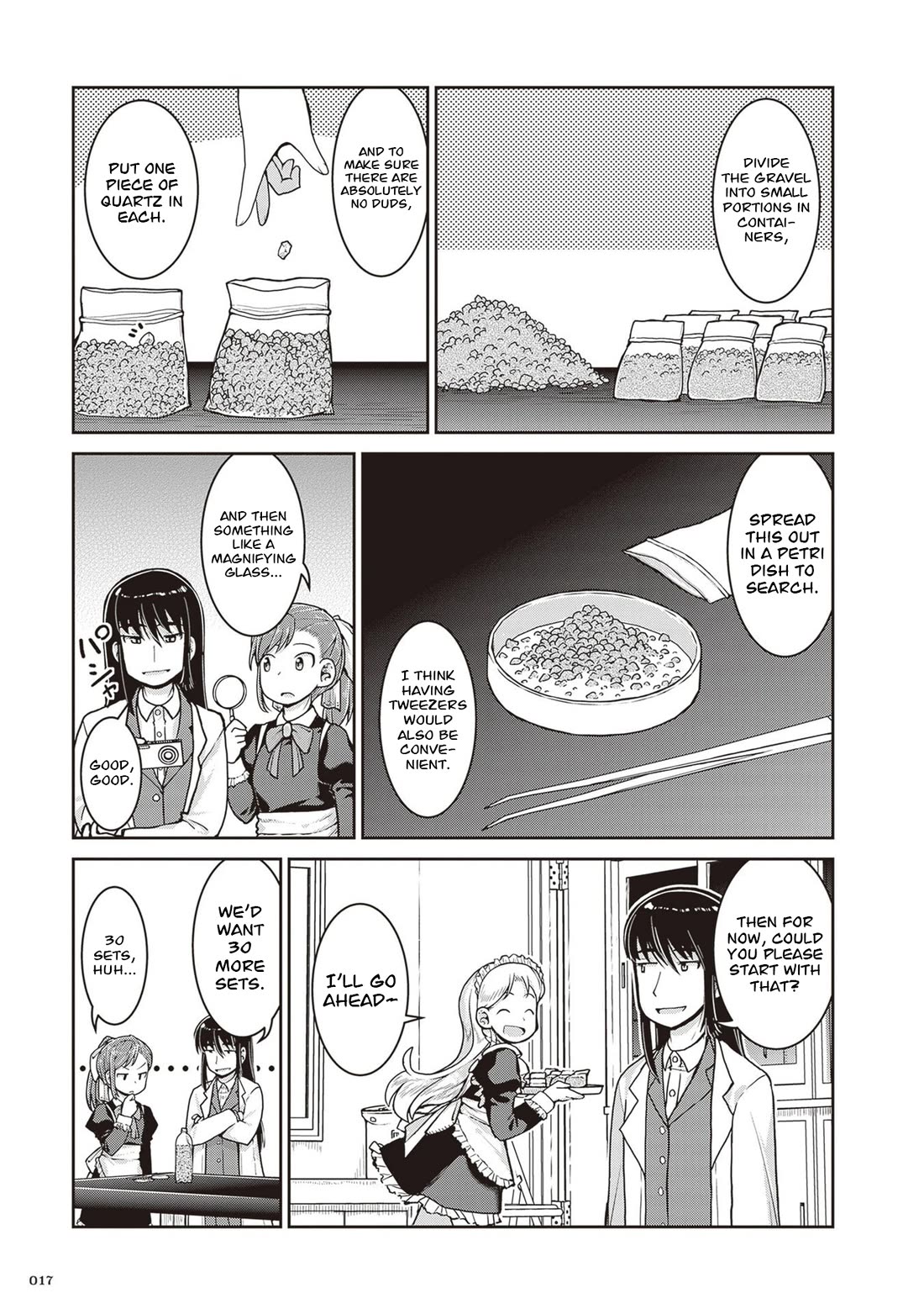 Ruri no Houseki Chap 34 - Next Chap 35