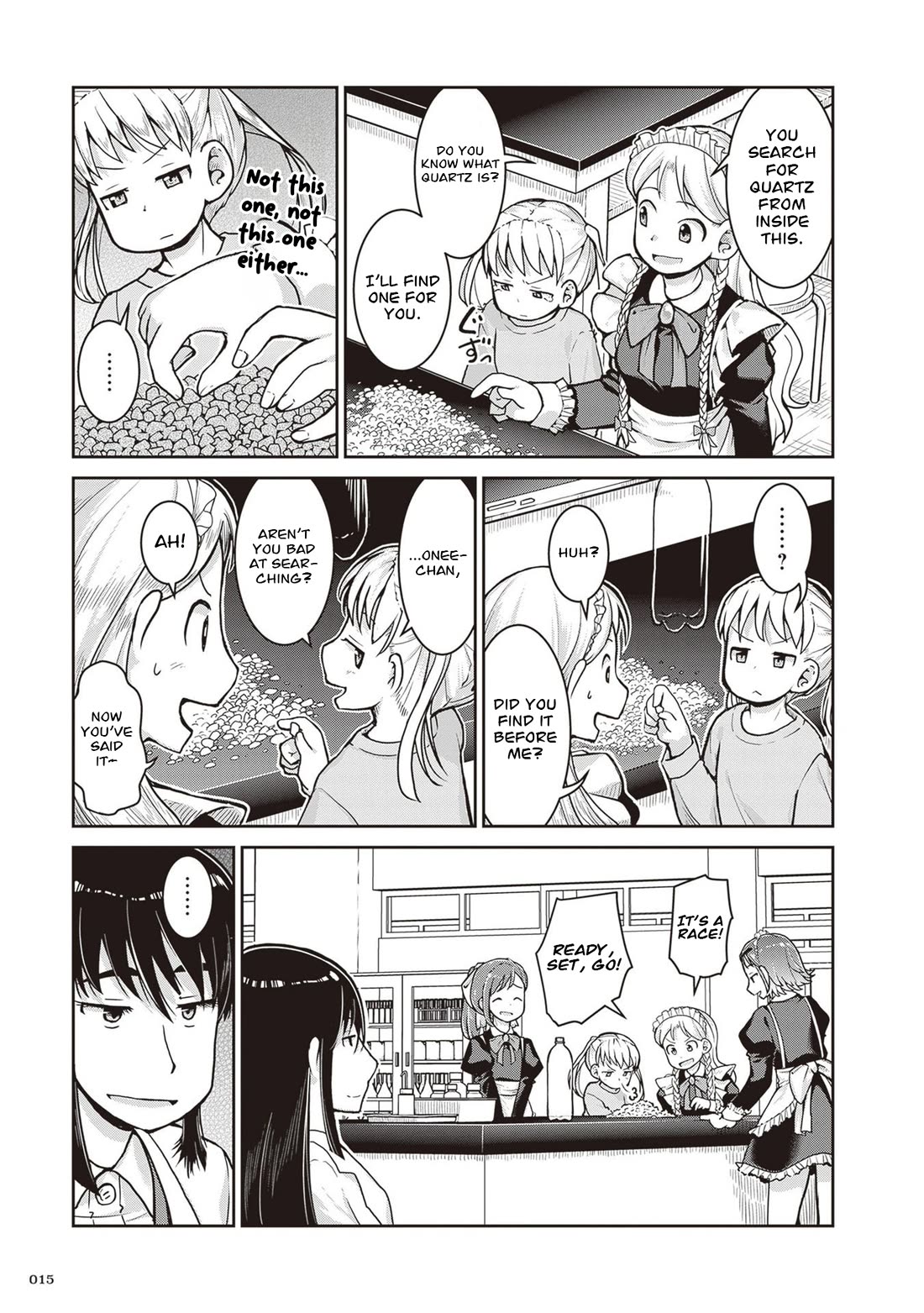 Ruri no Houseki Chap 34 - Next Chap 35