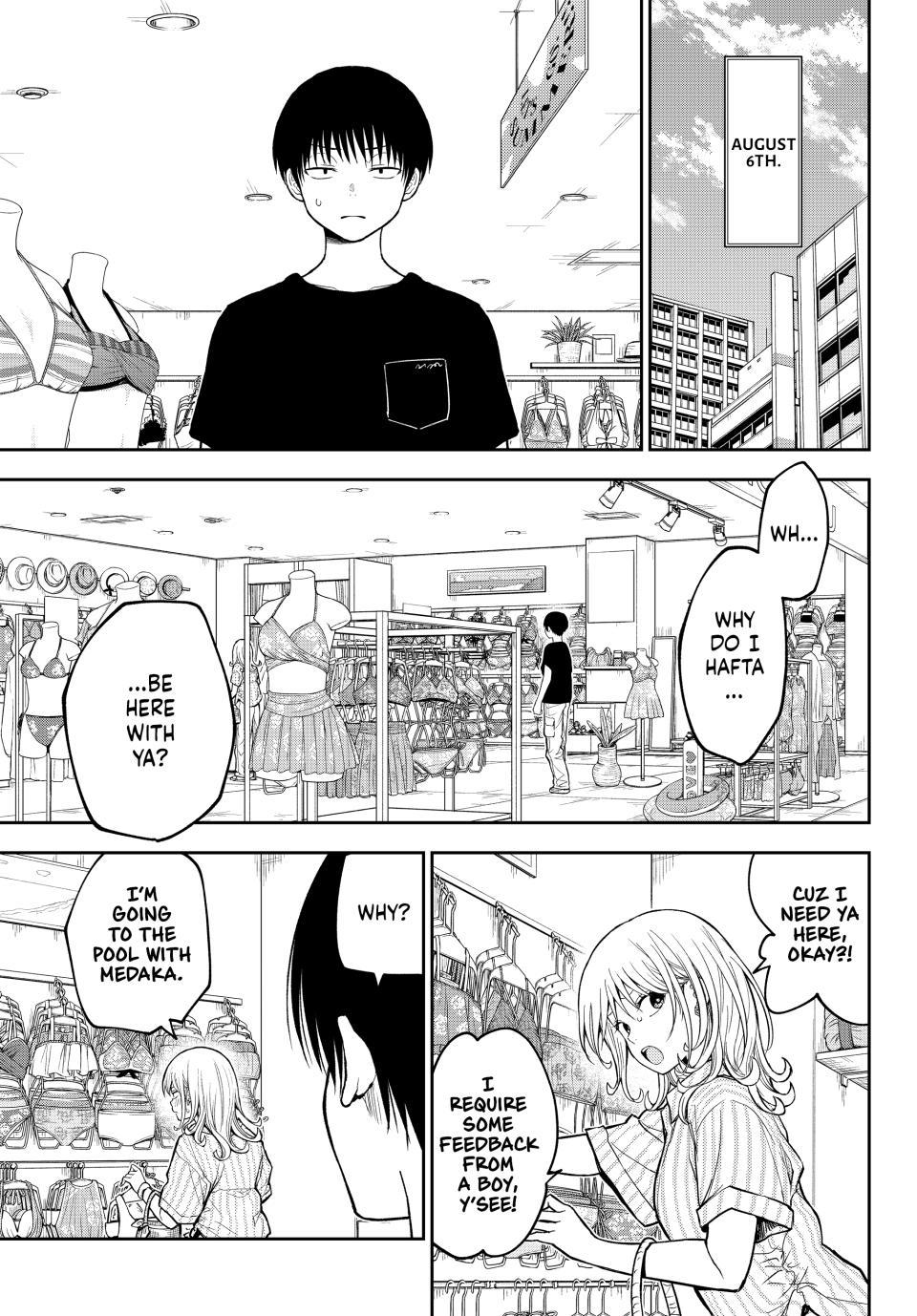 Kuroiwa Medaka ni Watashi no Kawaii ga Tsuujinai Chap 239 - Next Chap 240