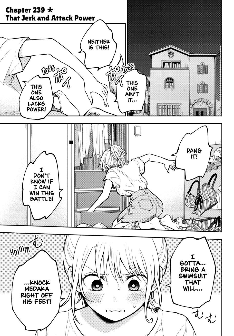 Kuroiwa Medaka ni Watashi no Kawaii ga Tsuujinai Chap 239 - Next Chap 240