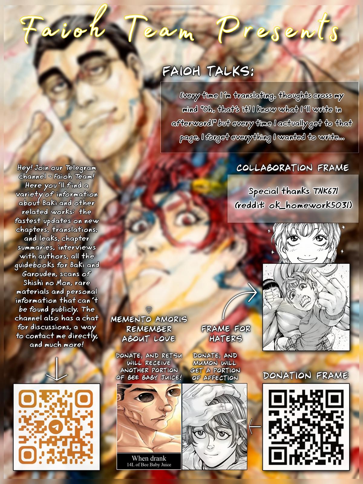 Baki Gaiden: Retsu Kaiou wa Isekai Tensei shitemo Ikkou ni Kamawan! Chap 68 - Next Chap 69