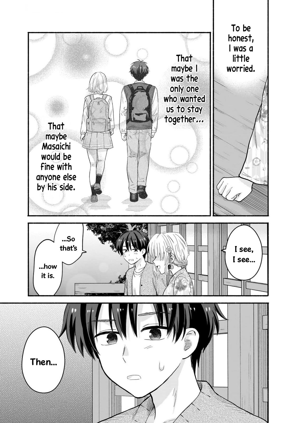Nee, Mou Isso Tsukiacchau? Osananajimi no Bishoujo ni Tanomarete, Camouflage Kareshi Hajimemashita Chap 48 - Next Chap 49