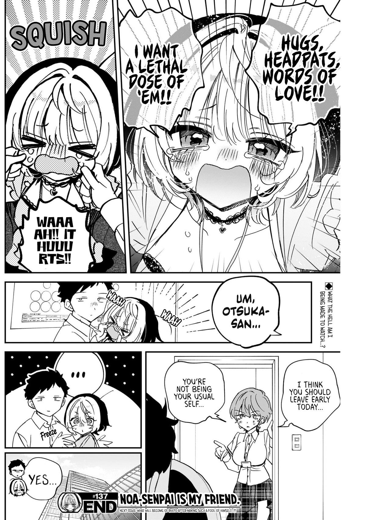 Noa-senpai wa Tomodachi. Chap 137 - Next Chap 138