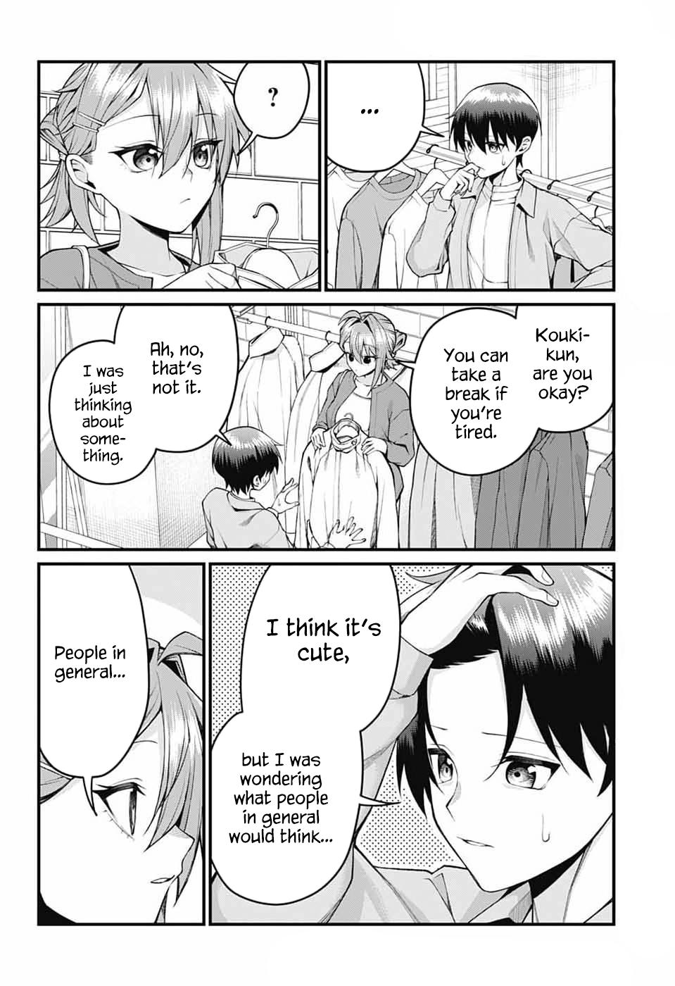 Akanabe-sensei wa Tereshirazu Chap 54 - Next Chap 55