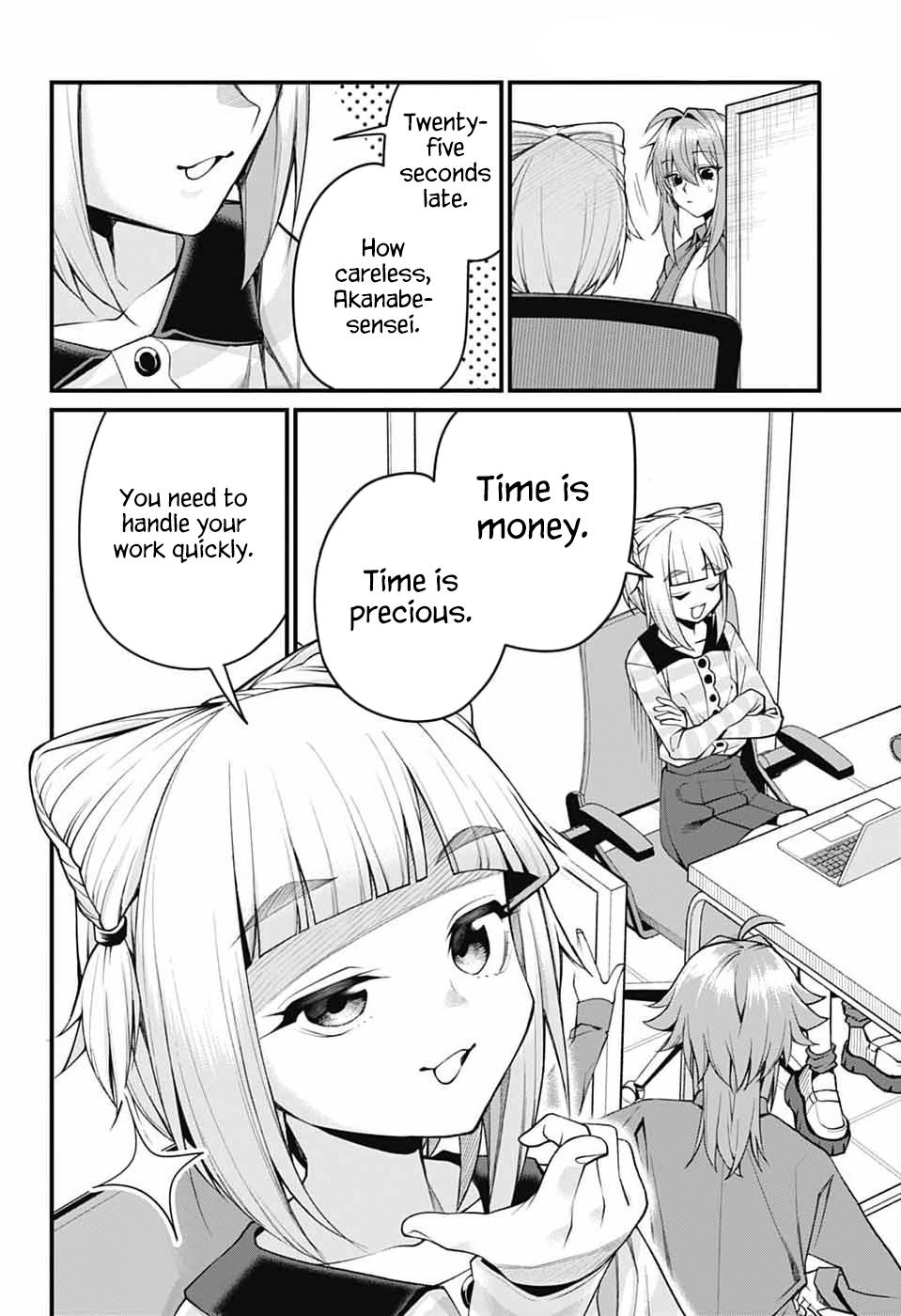 Akanabe-sensei wa Tereshirazu Chap 55 - Next Chap 56