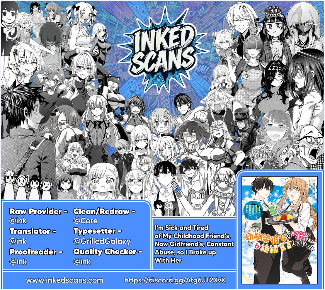 Osananajimi Kanojo no Morahara ga Hidoi nde Zetsuen Sengen shite Yatta Chap 55.2 - Next Chap 56.2
