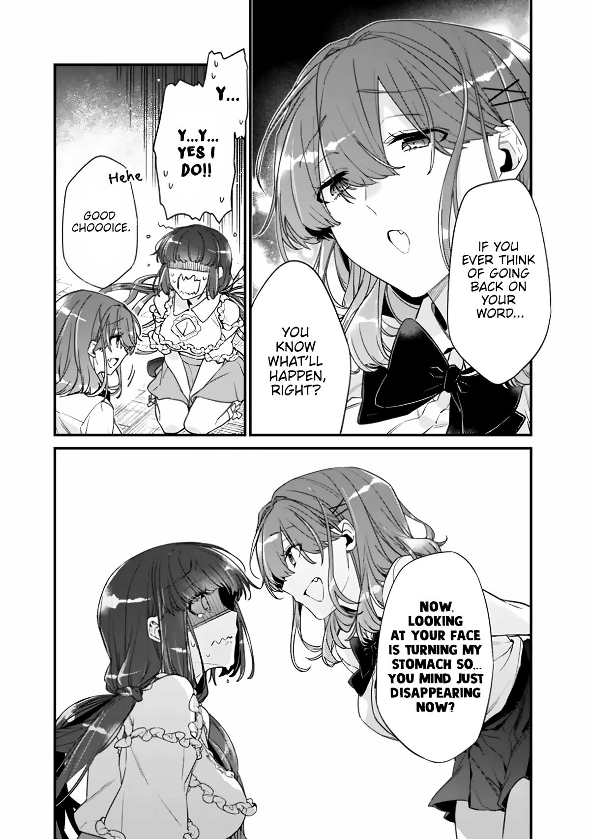 Osananajimi Kanojo no Morahara ga Hidoi nde Zetsuen Sengen shite Yatta Chap 55.2 - Next Chap 56.2