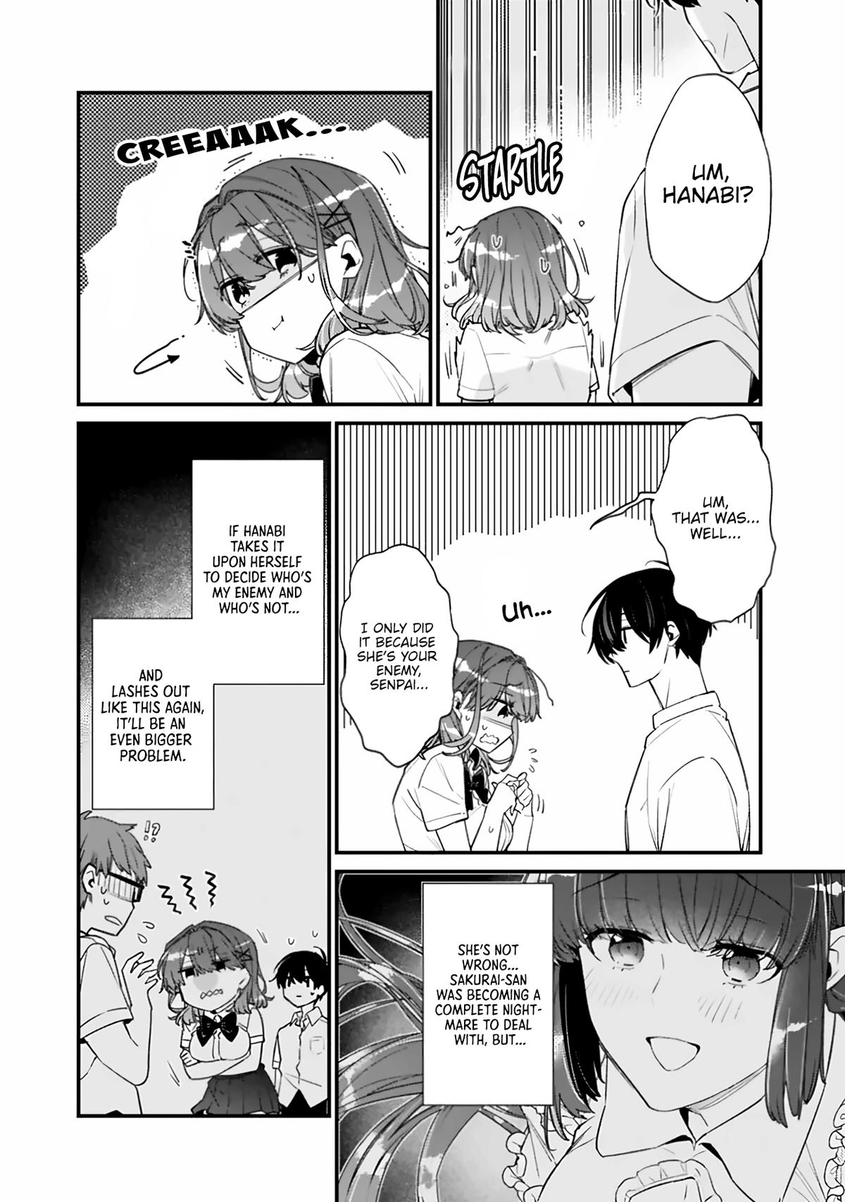Osananajimi Kanojo no Morahara ga Hidoi nde Zetsuen Sengen shite Yatta Chap 55.2 - Next Chap 56.2