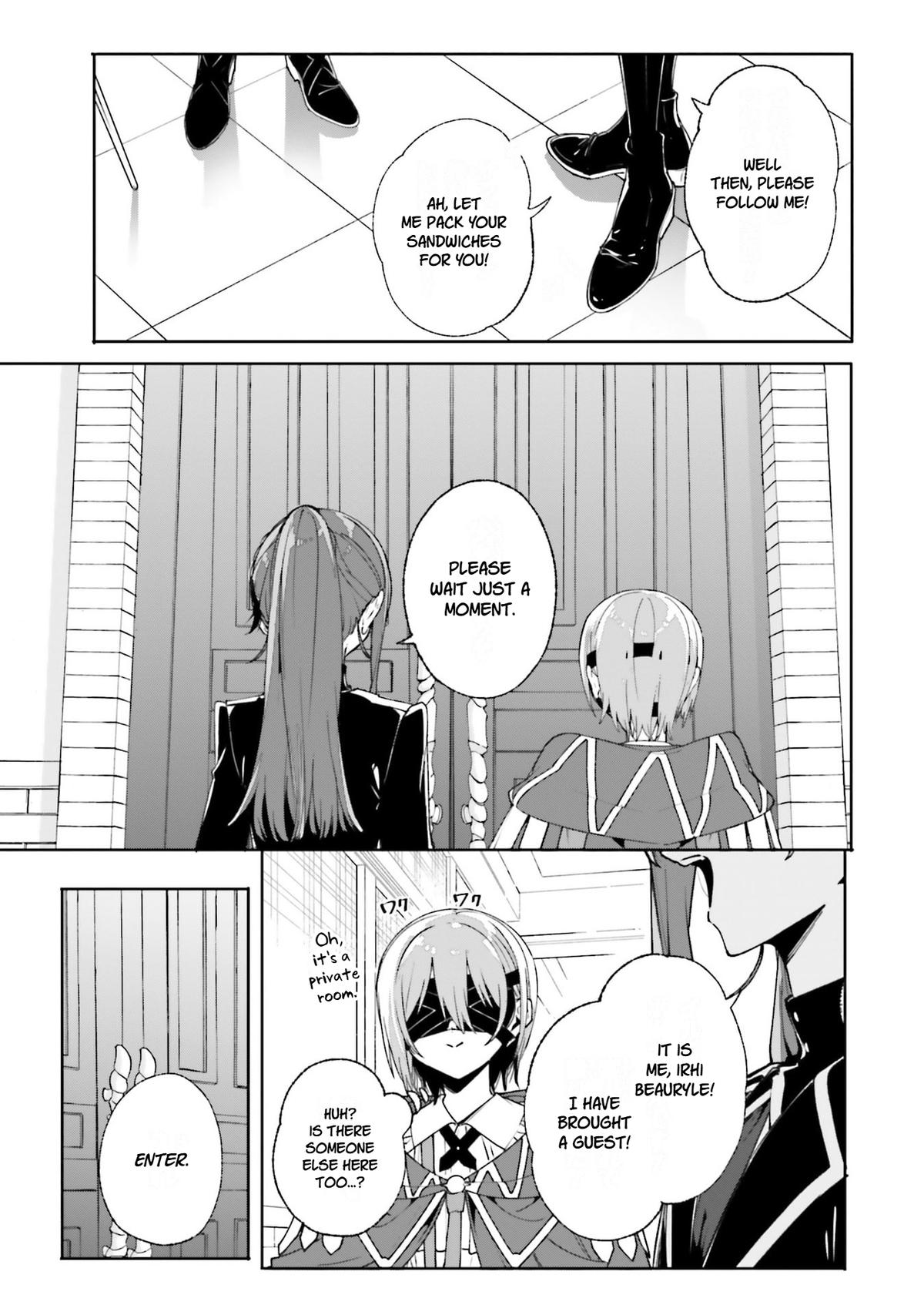 Majutsushi Kunon wa Mieteiru Chap 38 - Next Chap 39