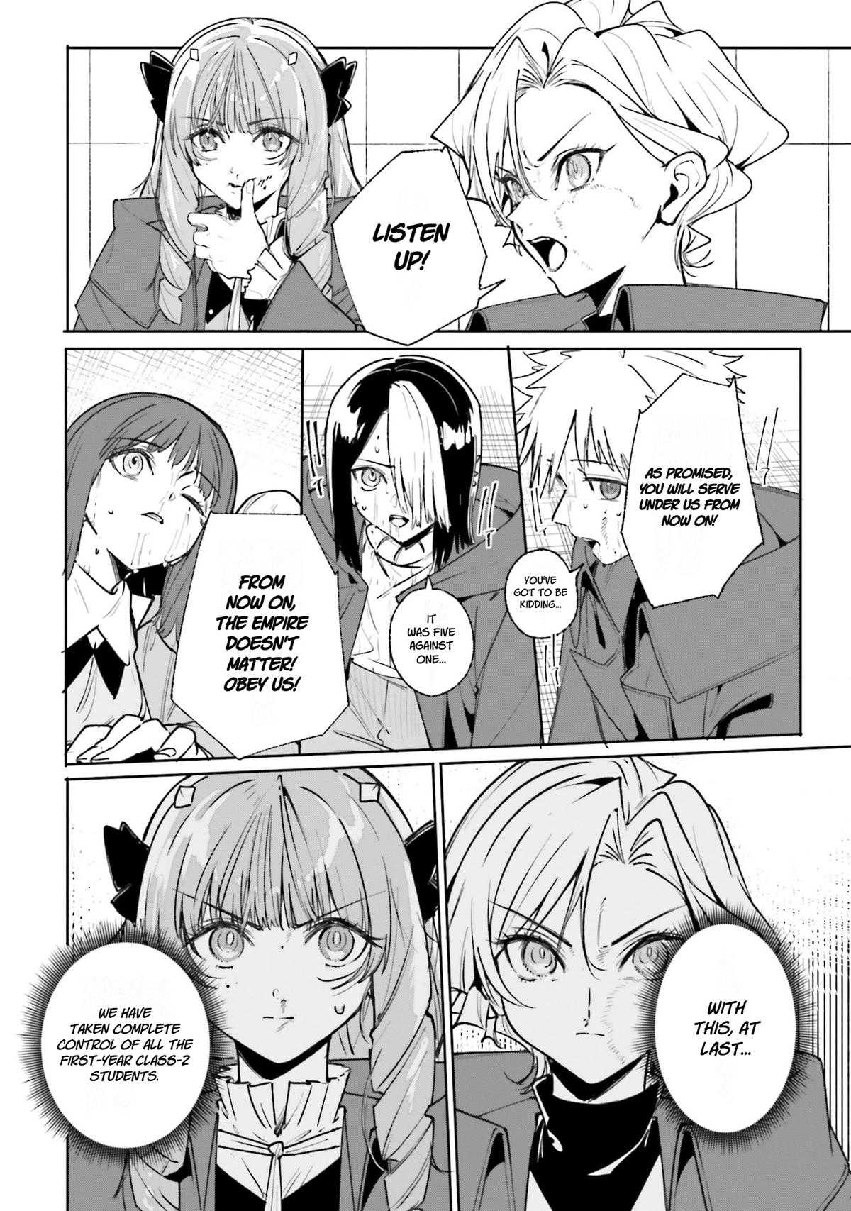 Majutsushi Kunon wa Mieteiru Chap 38 - Next Chap 39