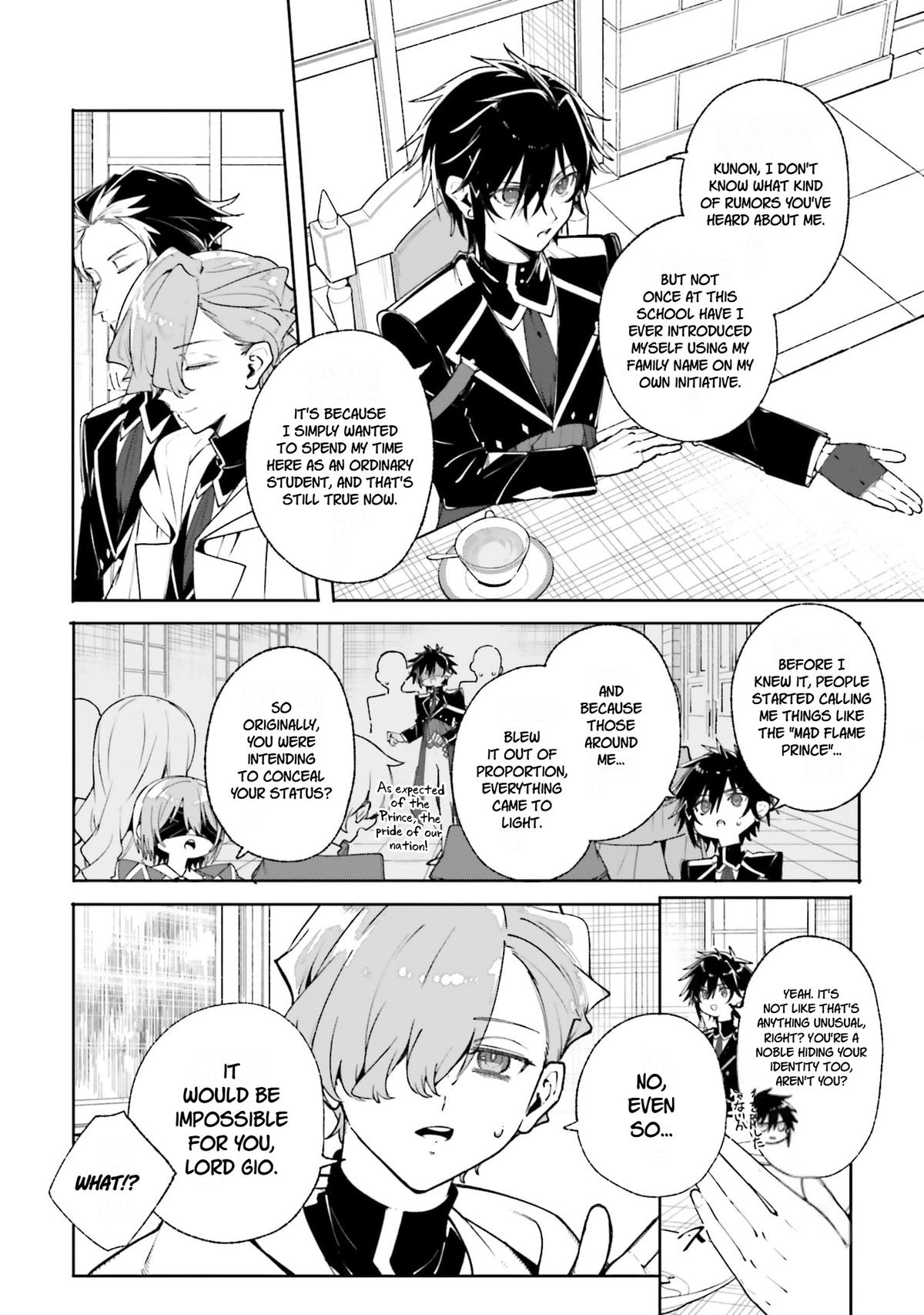 Majutsushi Kunon wa Mieteiru Chap 38 - Next Chap 39