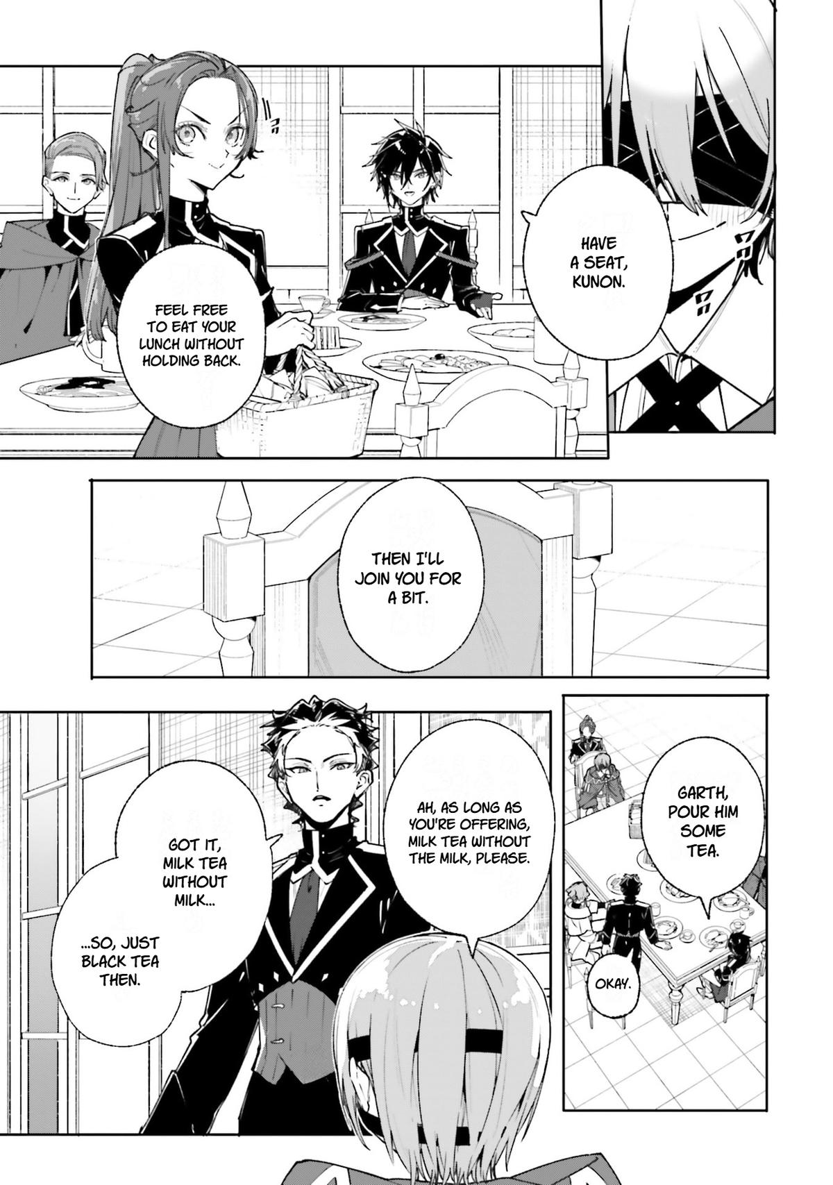 Majutsushi Kunon wa Mieteiru Chap 38 - Next Chap 39