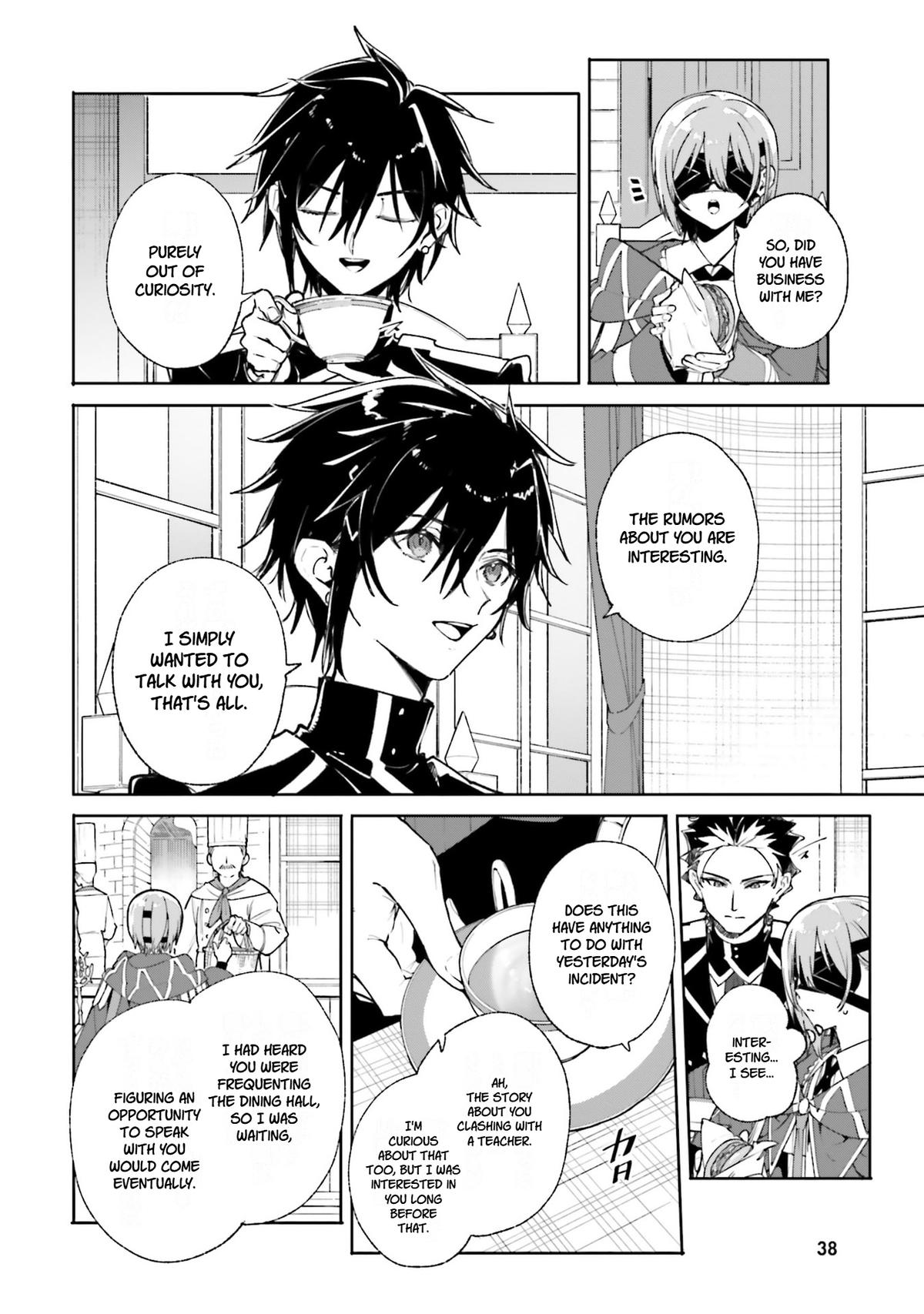 Majutsushi Kunon wa Mieteiru Chap 38 - Next Chap 39