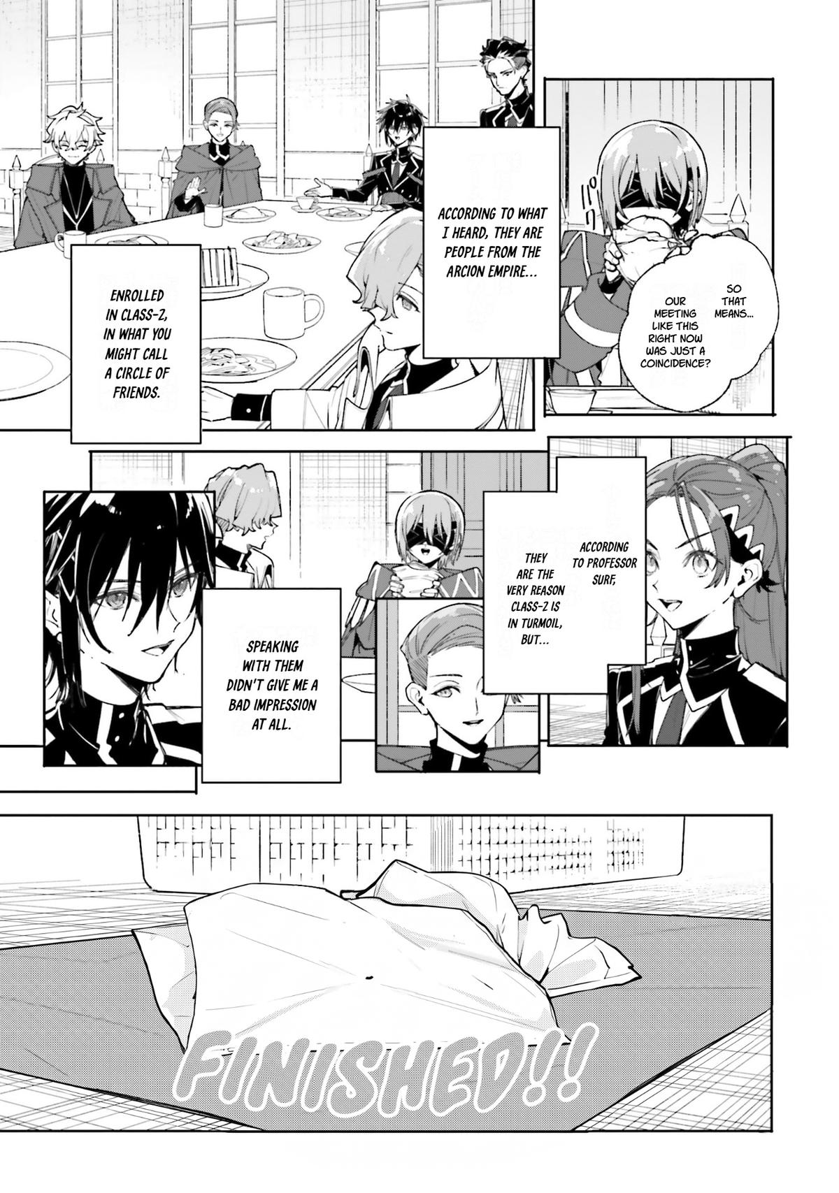 Majutsushi Kunon wa Mieteiru Chap 38 - Next Chap 39