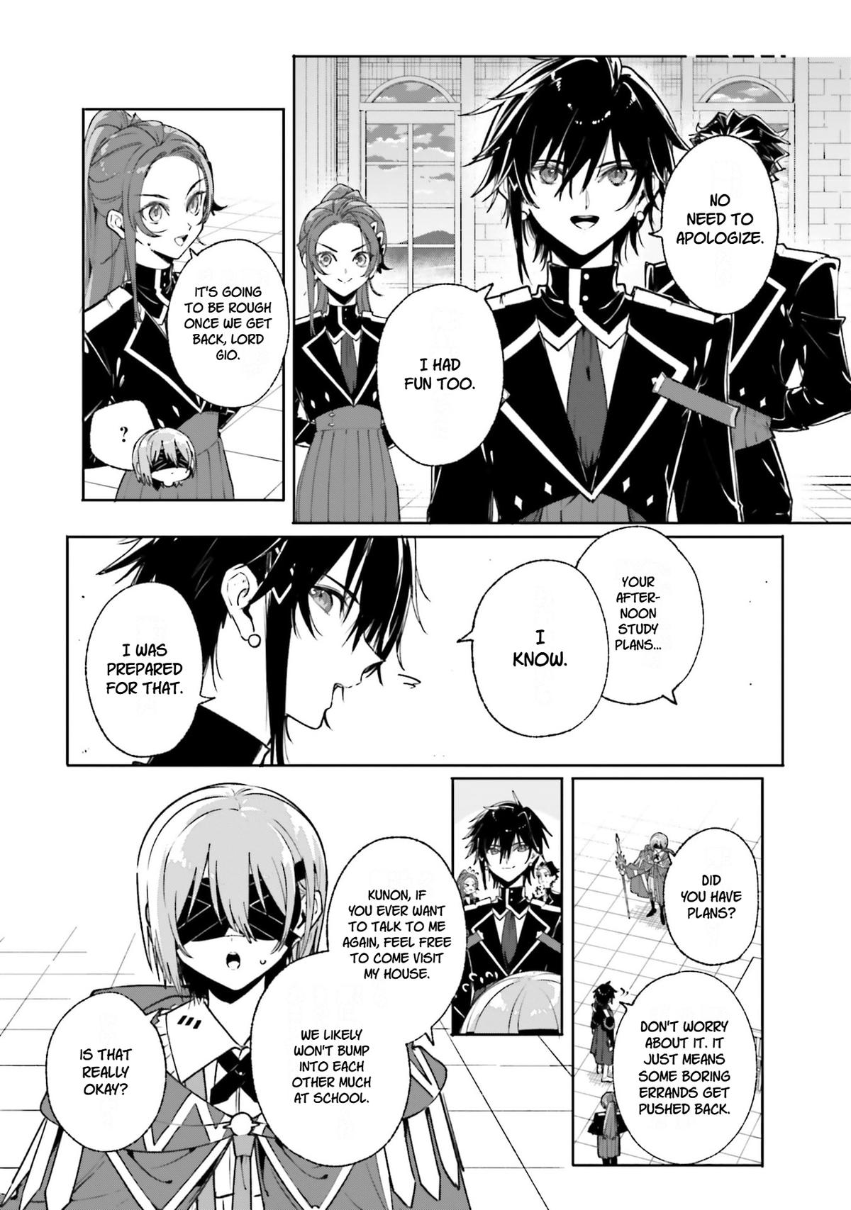 Majutsushi Kunon wa Mieteiru Chap 38 - Next Chap 39