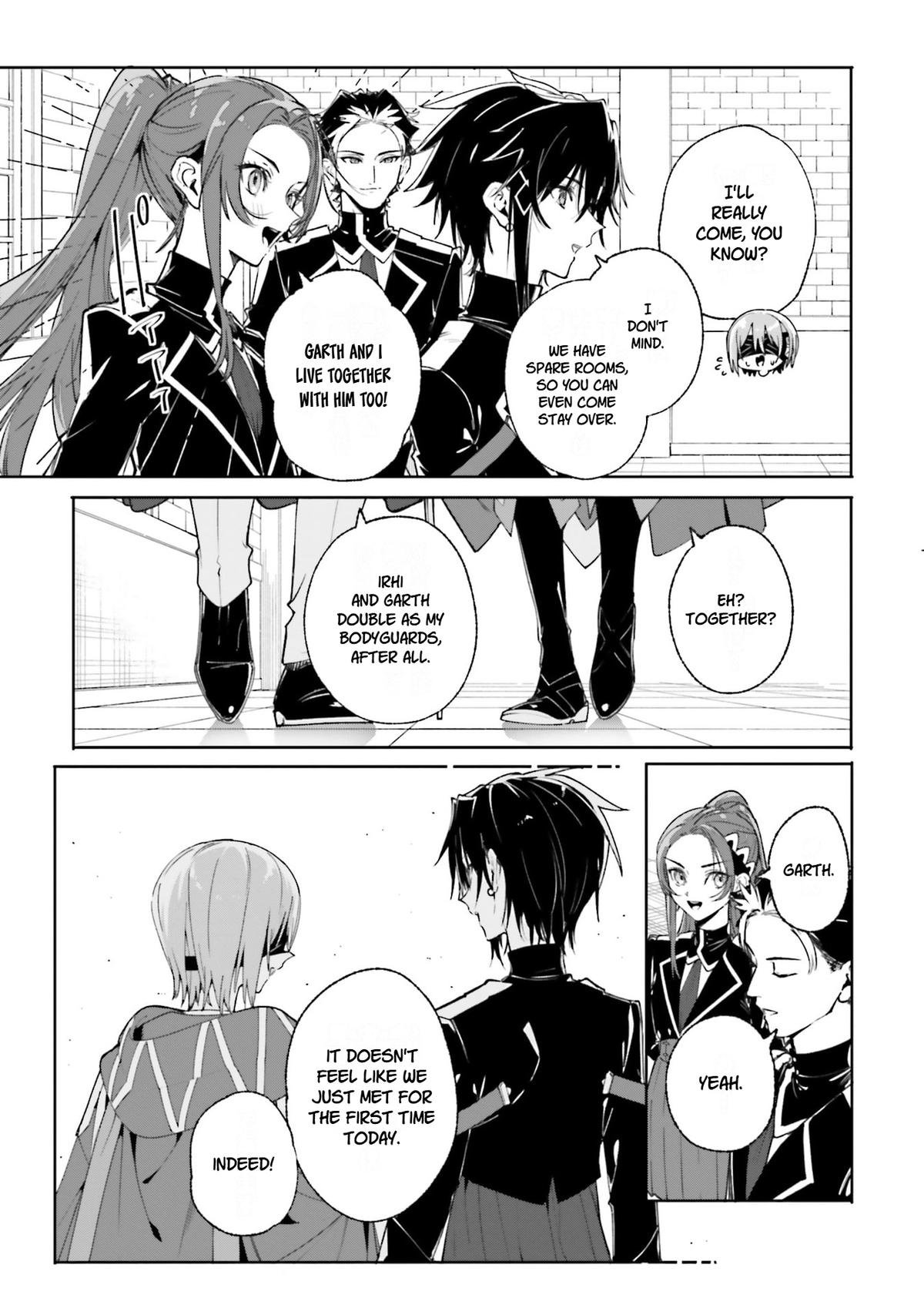 Majutsushi Kunon wa Mieteiru Chap 38 - Next Chap 39