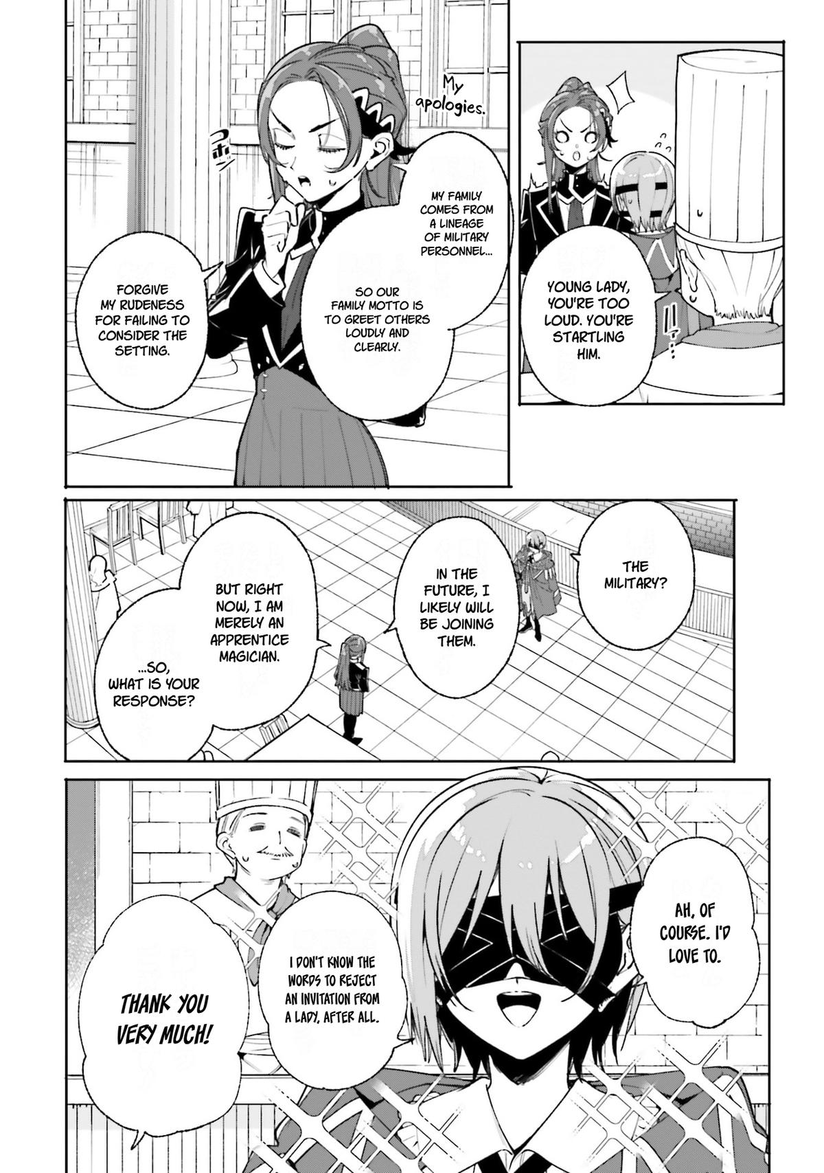 Majutsushi Kunon wa Mieteiru Chap 38 - Next Chap 39