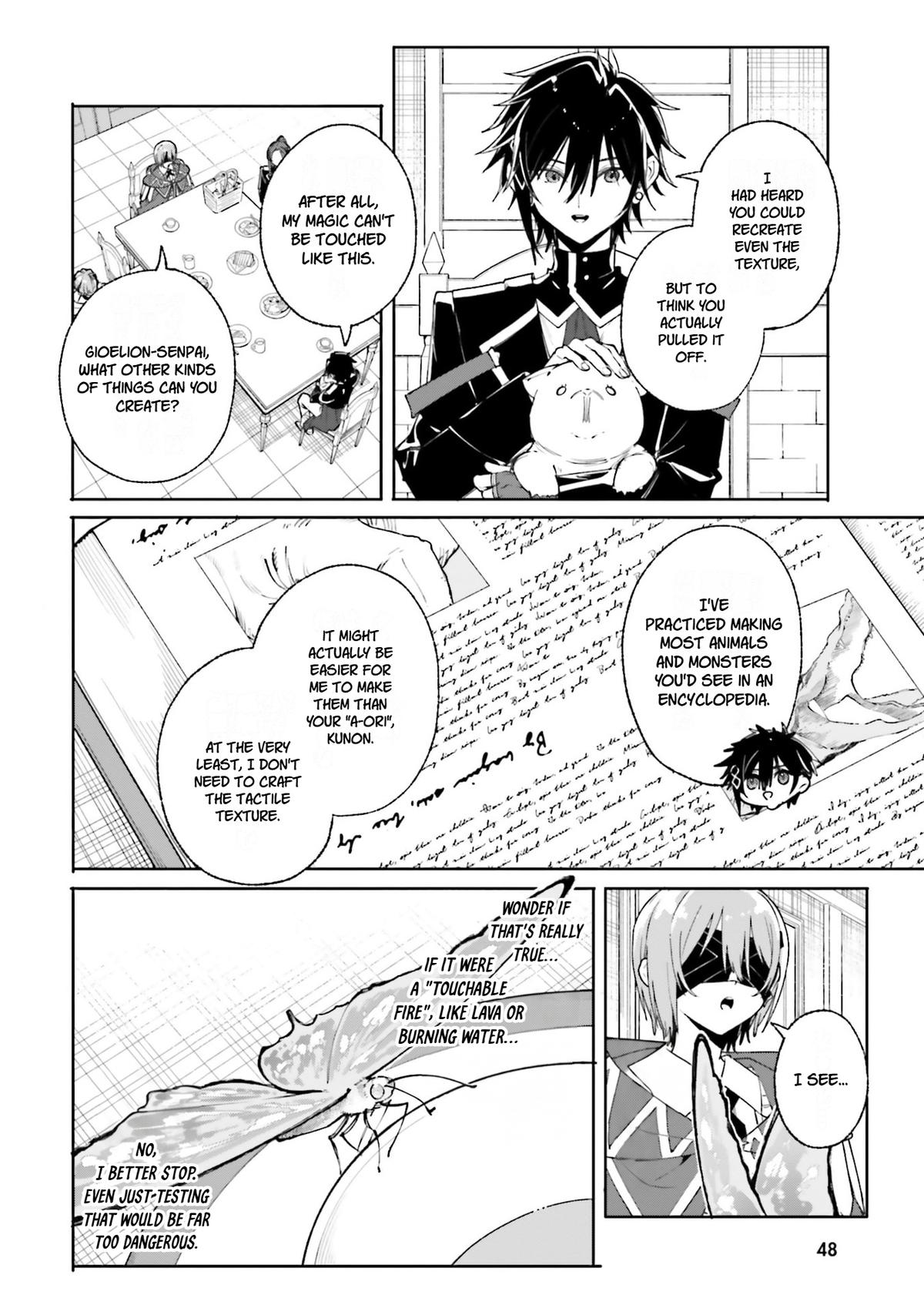 Majutsushi Kunon wa Mieteiru Chap 38 - Next Chap 39
