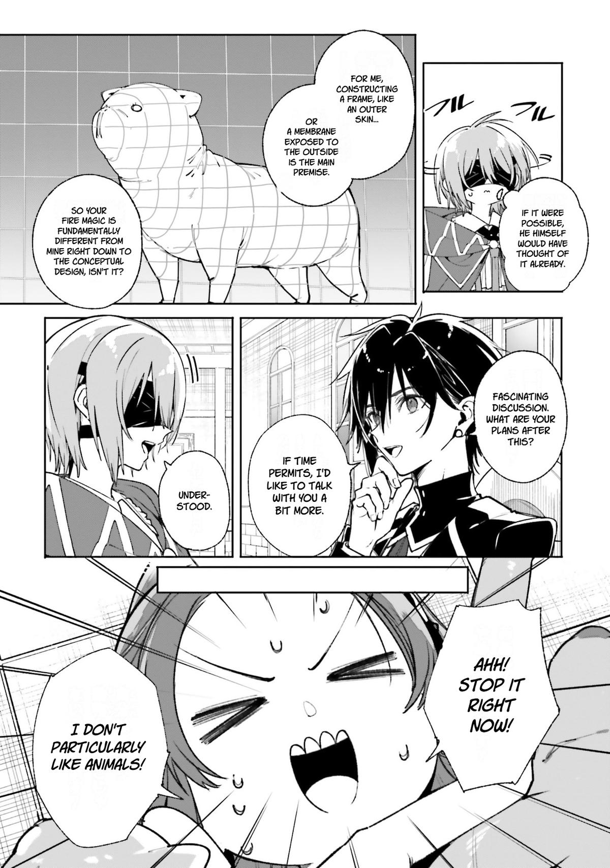 Majutsushi Kunon wa Mieteiru Chap 38 - Next Chap 39