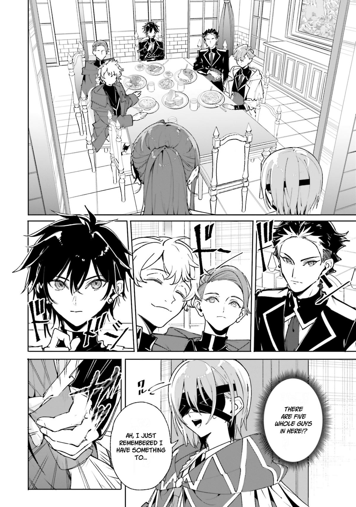 Majutsushi Kunon wa Mieteiru Chap 38 - Next Chap 39