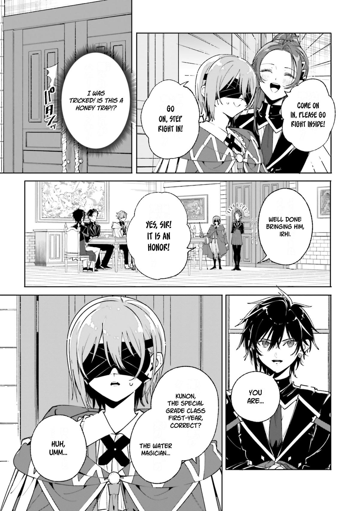 Majutsushi Kunon wa Mieteiru Chap 38 - Next Chap 39