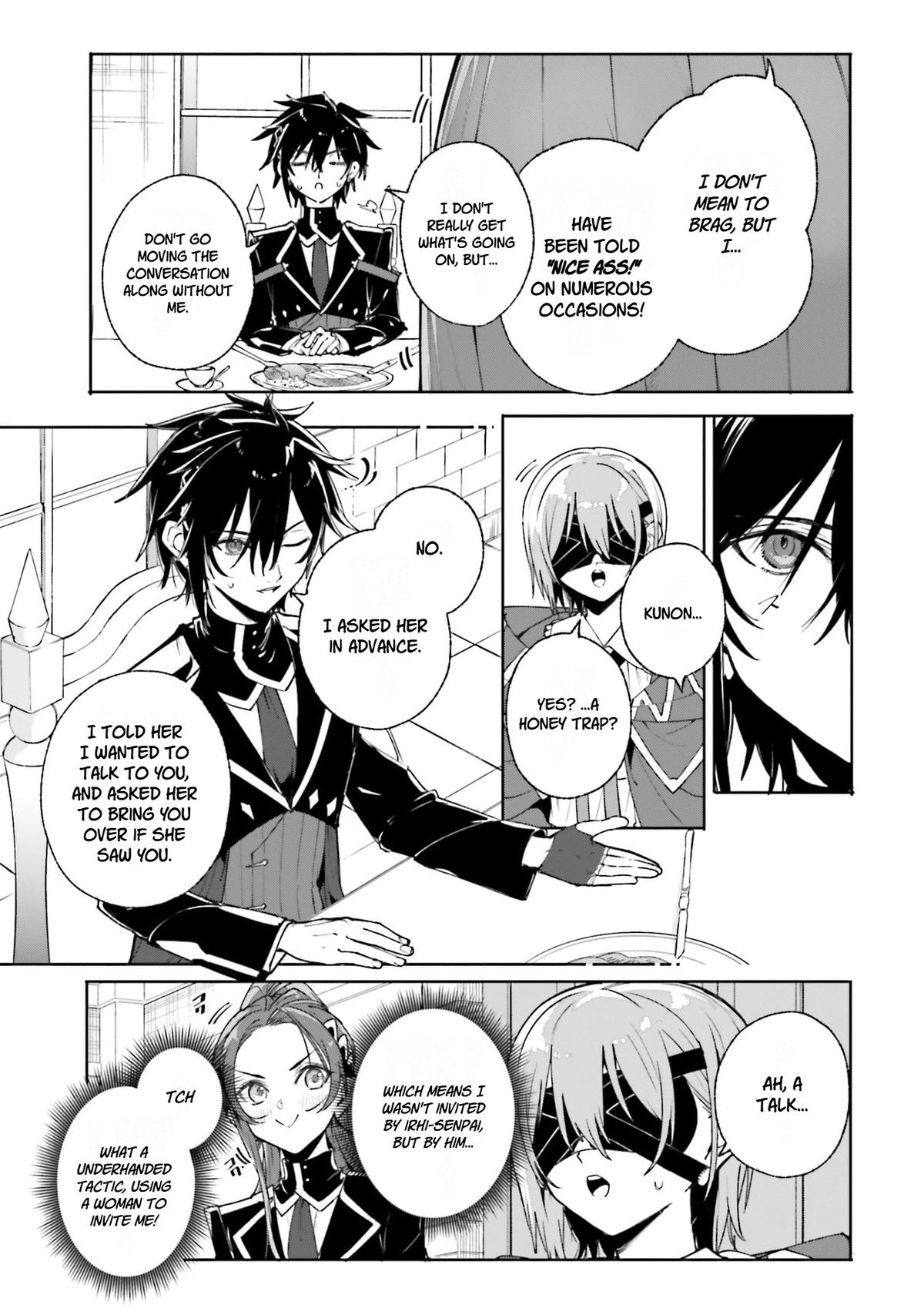 Majutsushi Kunon wa Mieteiru Chap 38 - Next Chap 39