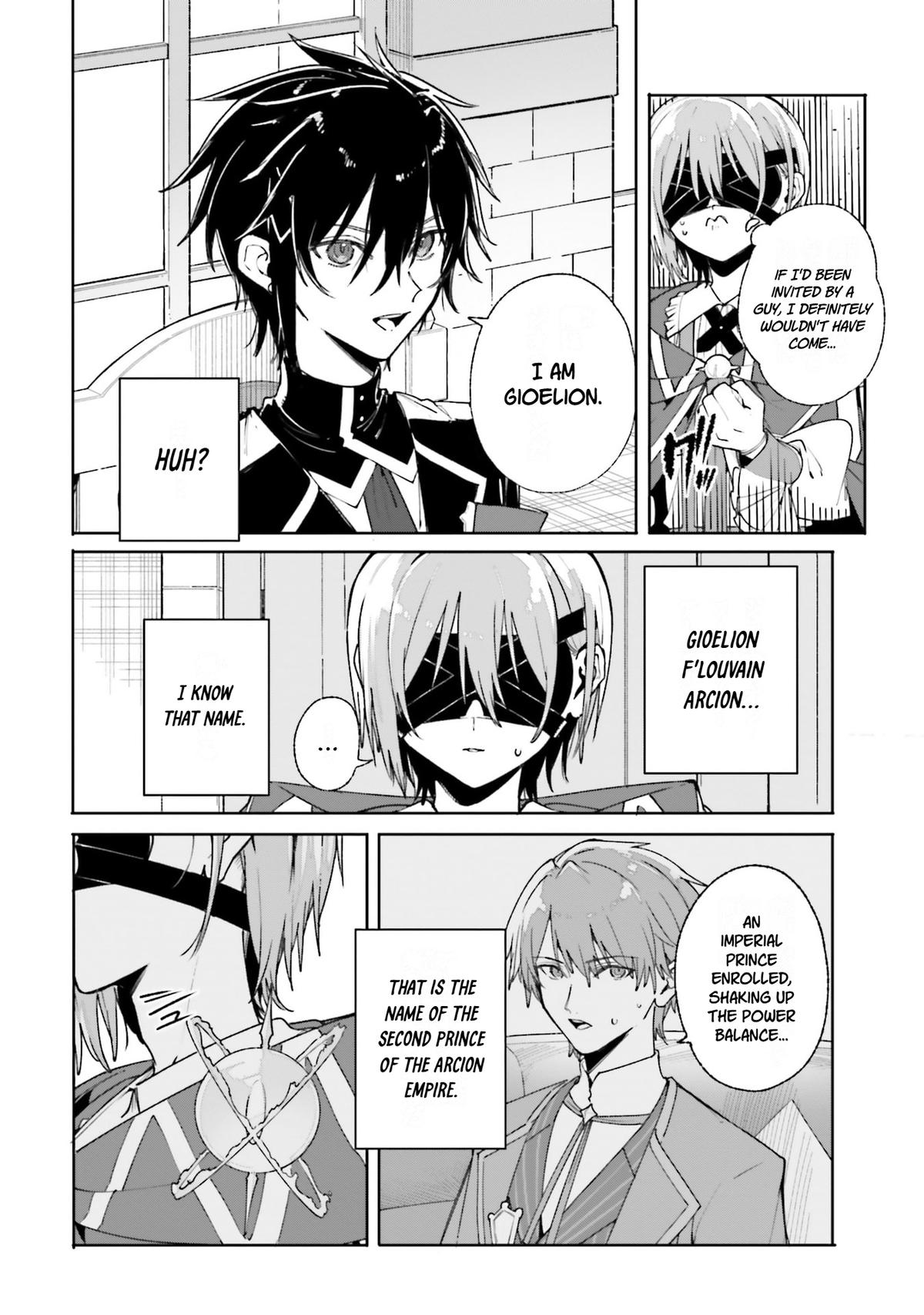 Majutsushi Kunon wa Mieteiru Chap 38 - Next Chap 39