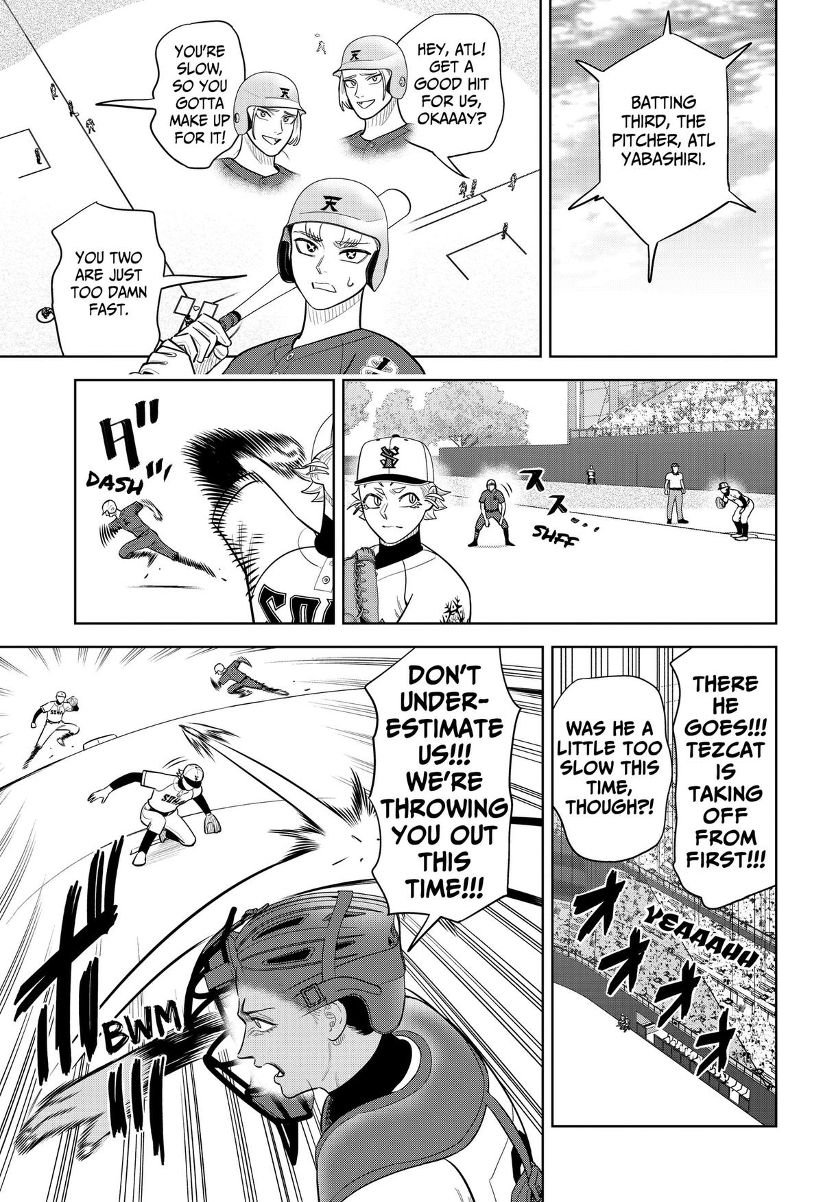 San-kyuu Pitch Chap 53 - Next Chap 54