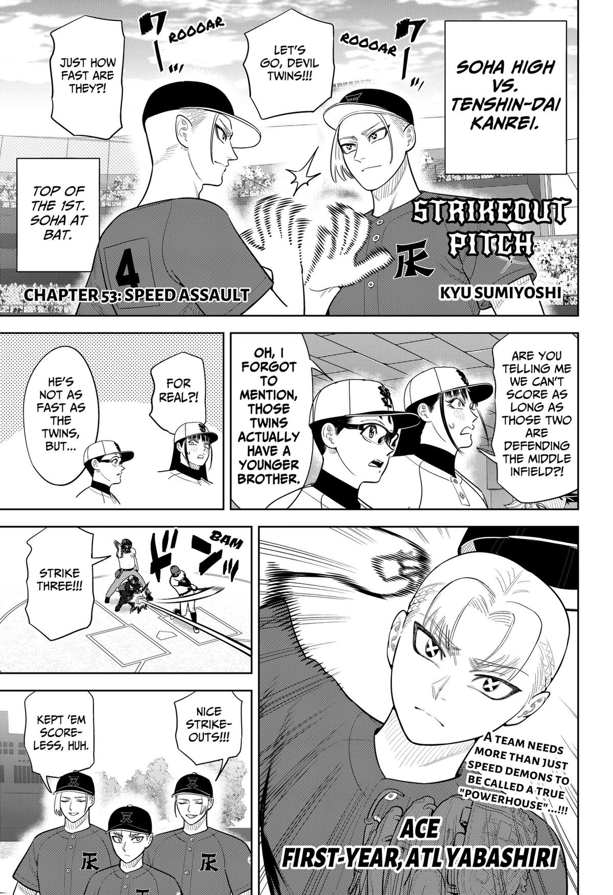 San-kyuu Pitch Chap 53 - Next Chap 54