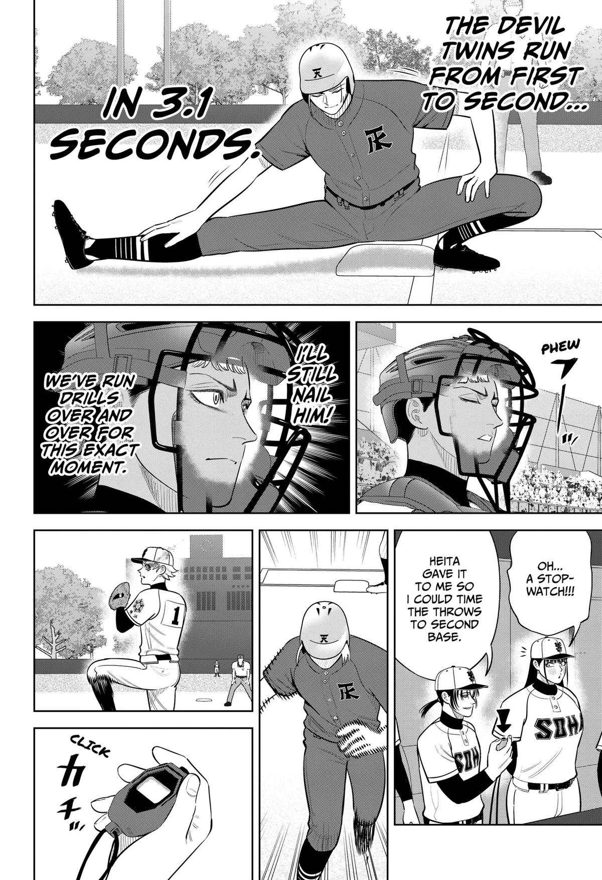 San-kyuu Pitch Chap 53 - Next Chap 54