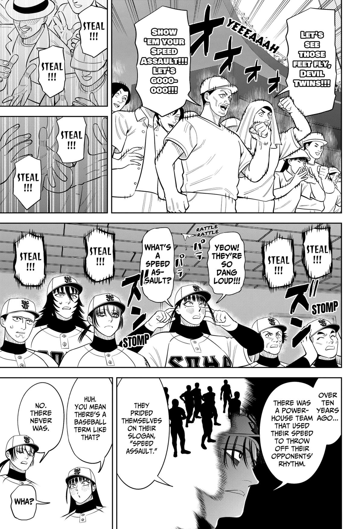 San-kyuu Pitch Chap 53 - Next Chap 54