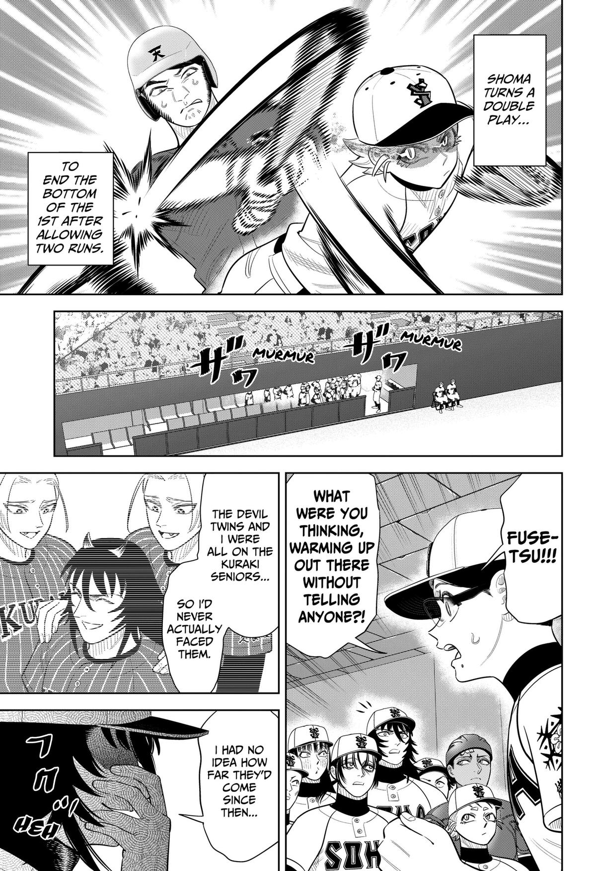 San-kyuu Pitch Chap 54 - Next Chap 55